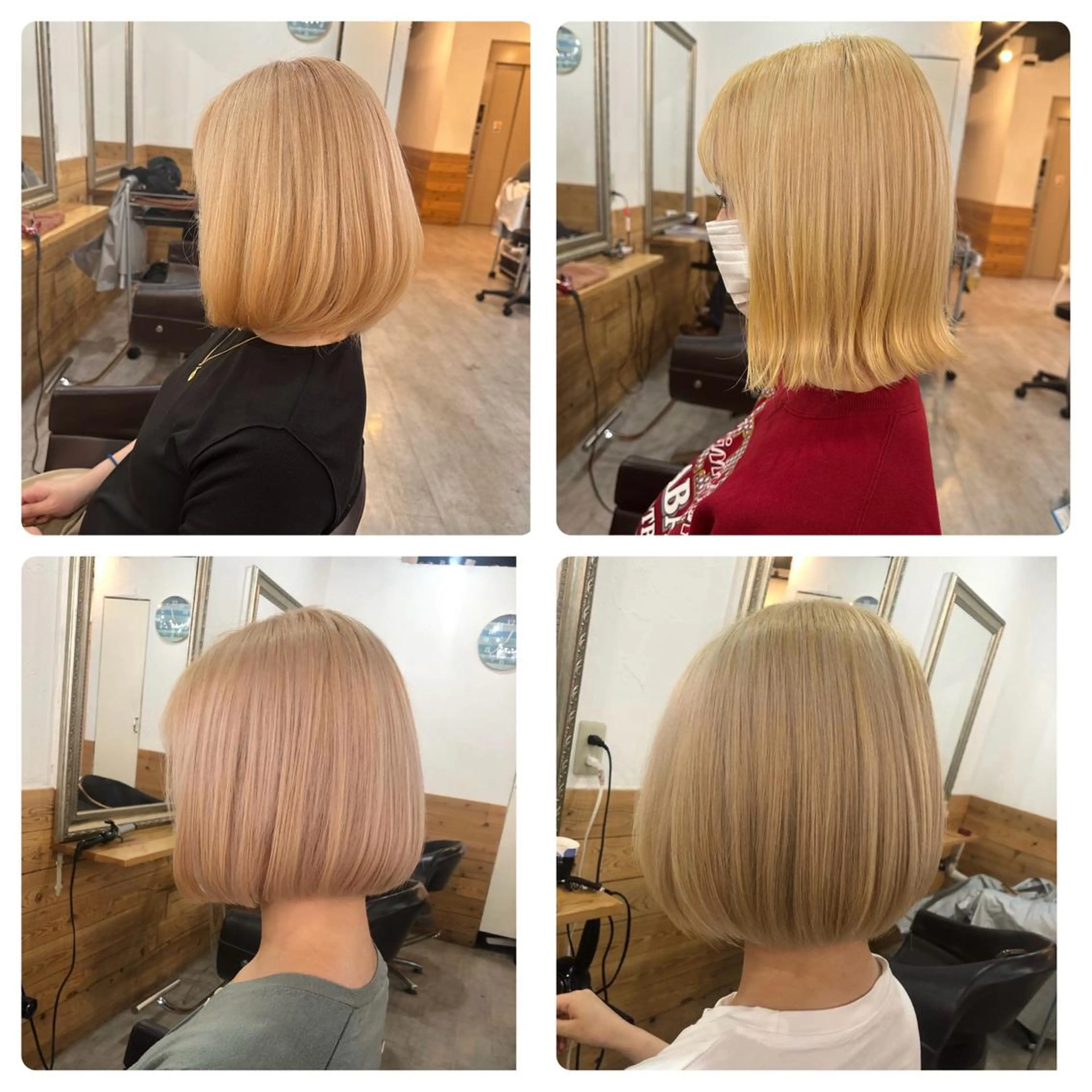 ショート カラー ヘアカラー トリートメント 髪質改善＆ブリーチ 伊勢　祐一郎のヘアスタイル