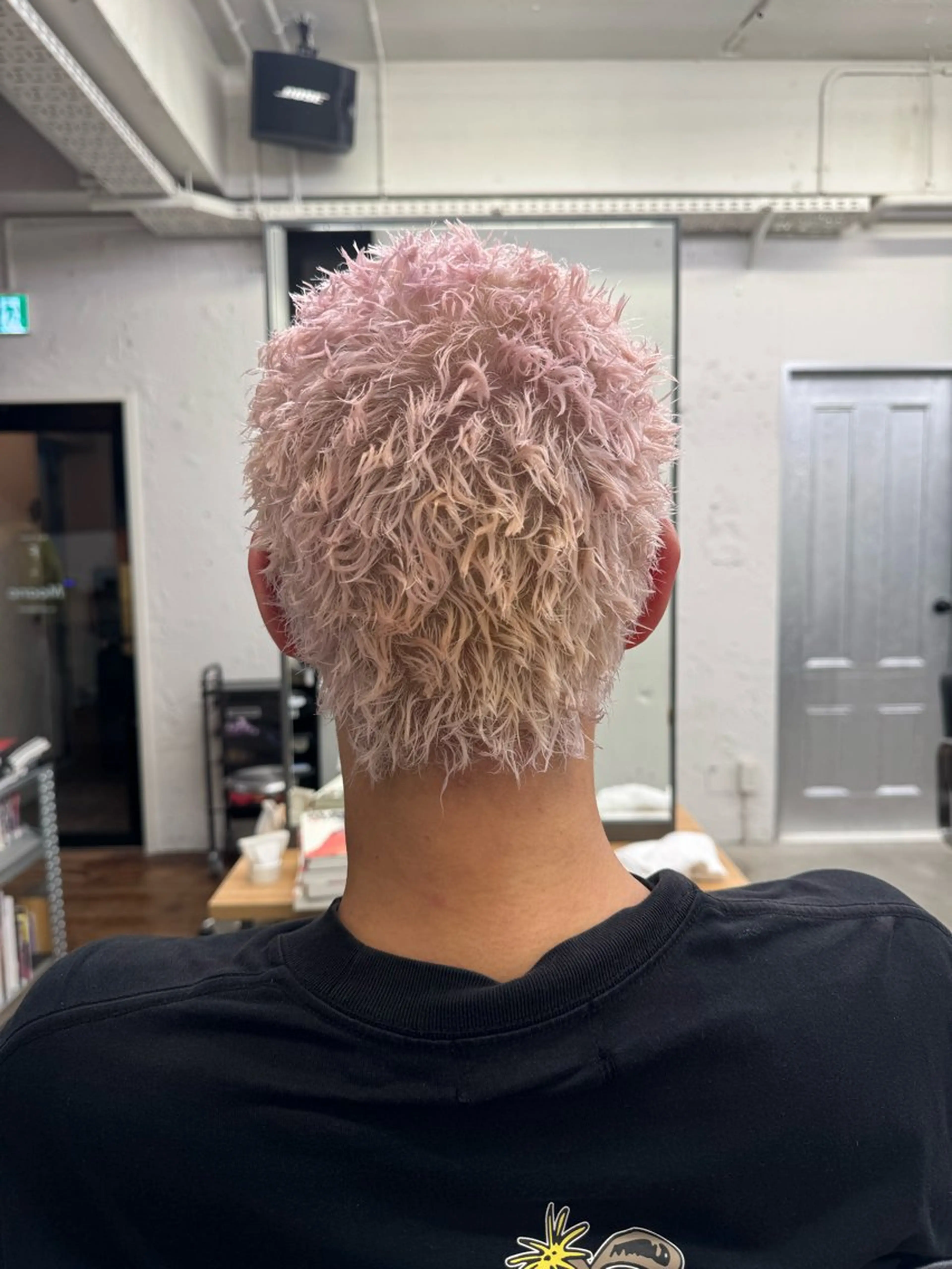 ショート カラー パーマ メンズ メンズパーマ カット ヘアカラー パーマ 💈メンズ特化💈 TASUKUのヘアスタイル
