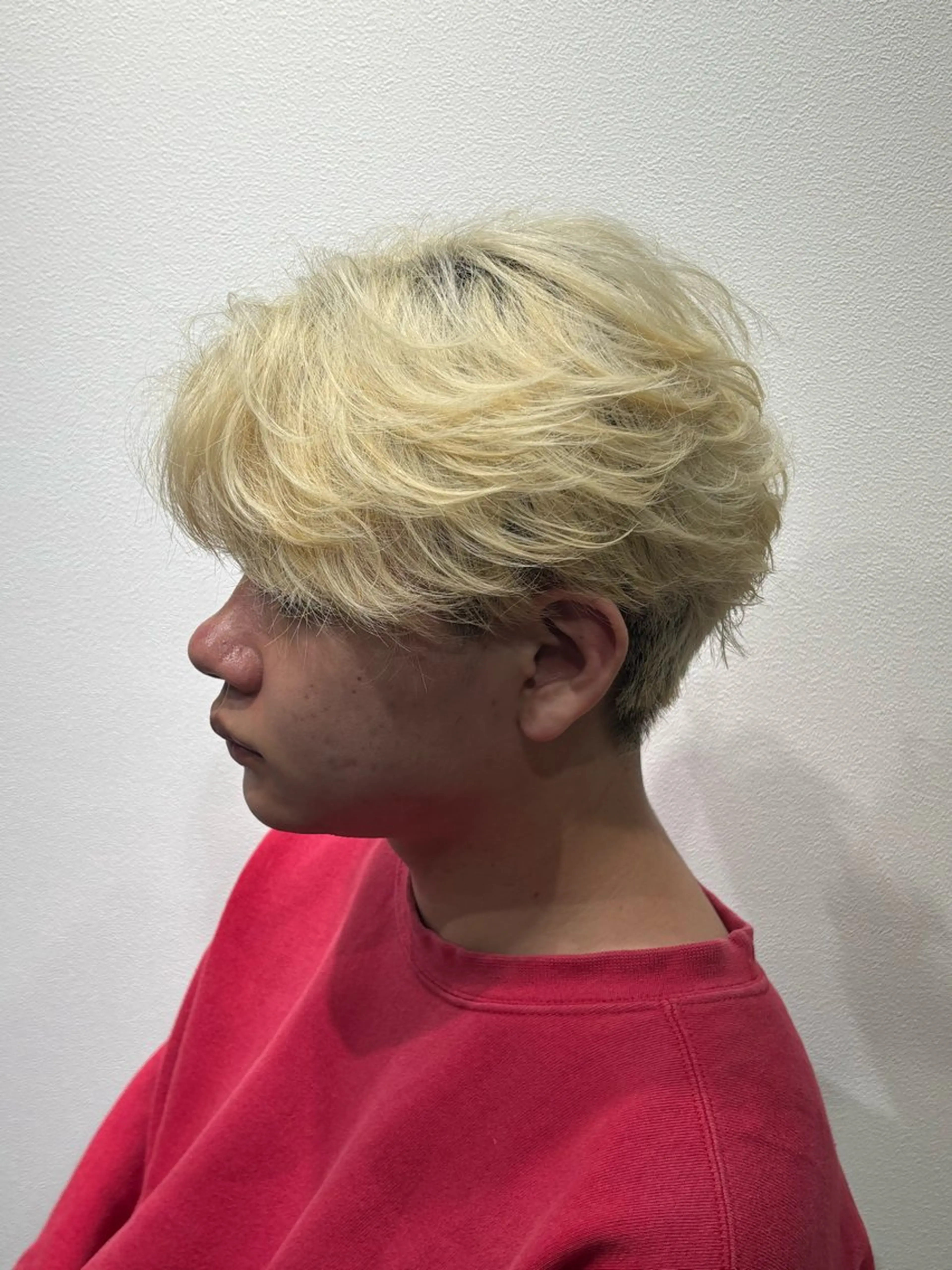 ショート カラー メンズ メンズ特化美容師 中戸 滉のヘアスタイル