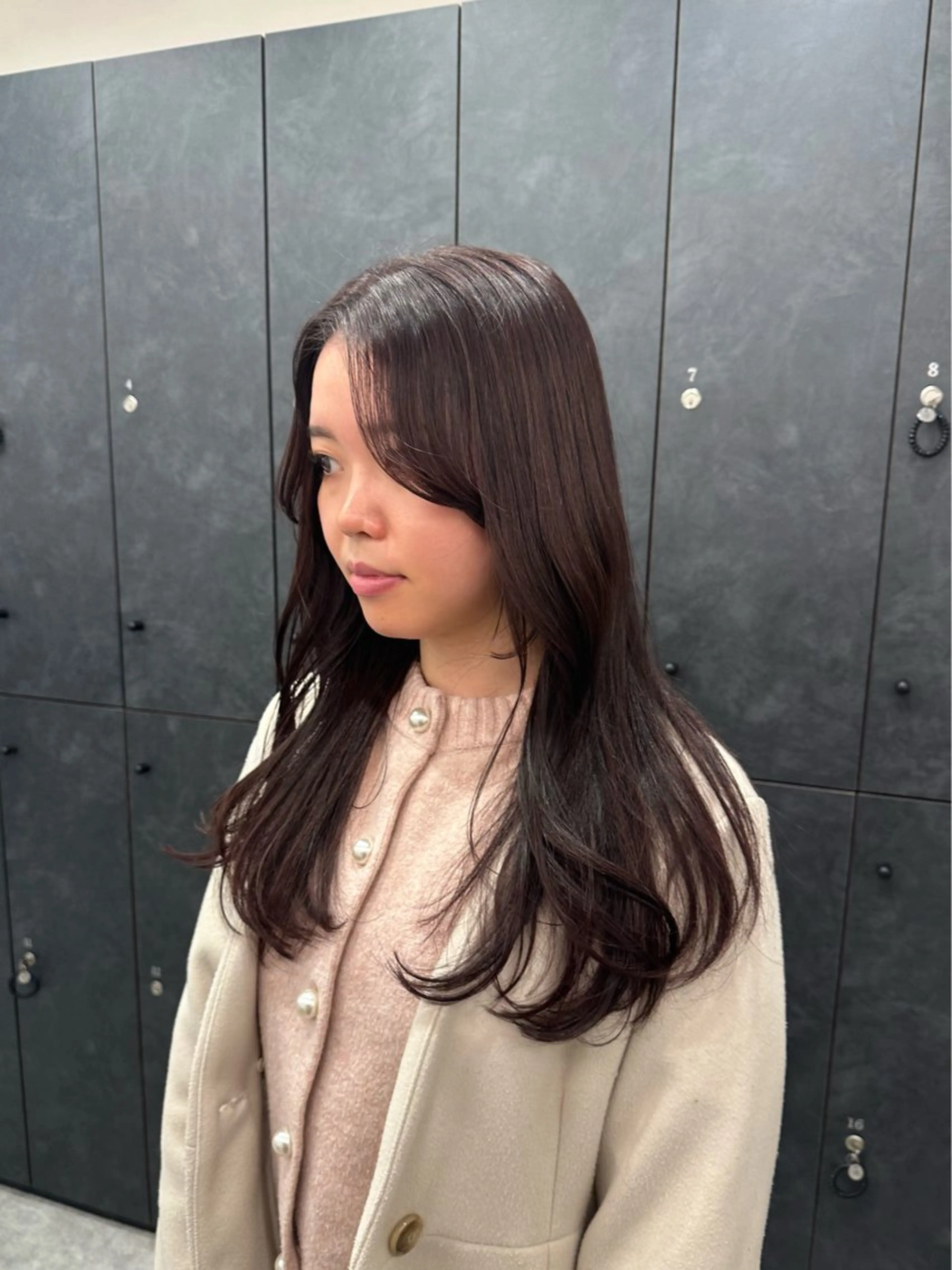 ロング カラー 銀座/ヘアセット/ 島村美帆のヘアスタイル
