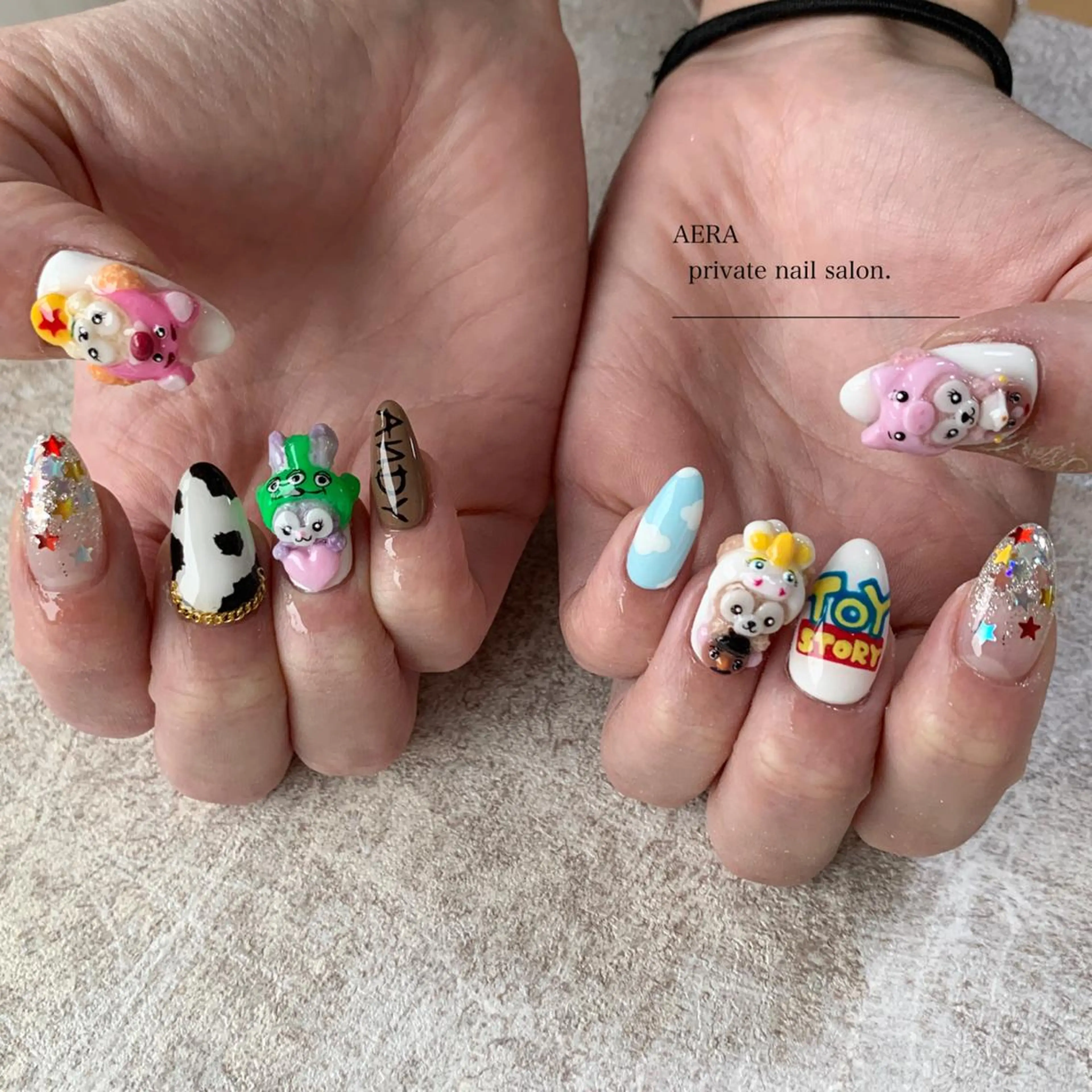 ネイル AERA nail shino🐱⸝꙳のネイルデザイン