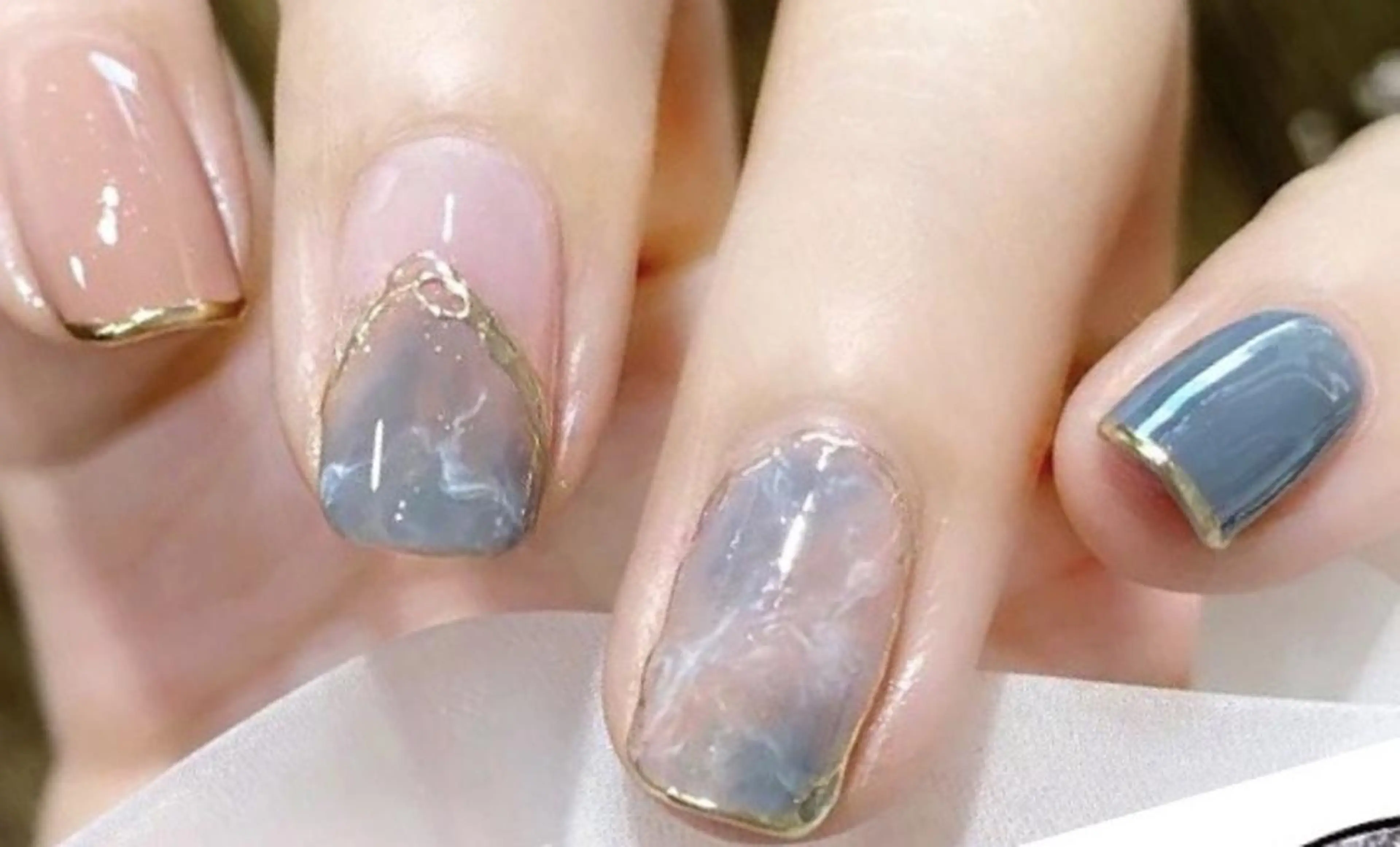 ネイル 春ネイル Cute beauty2のマツエク・マツパデザイン