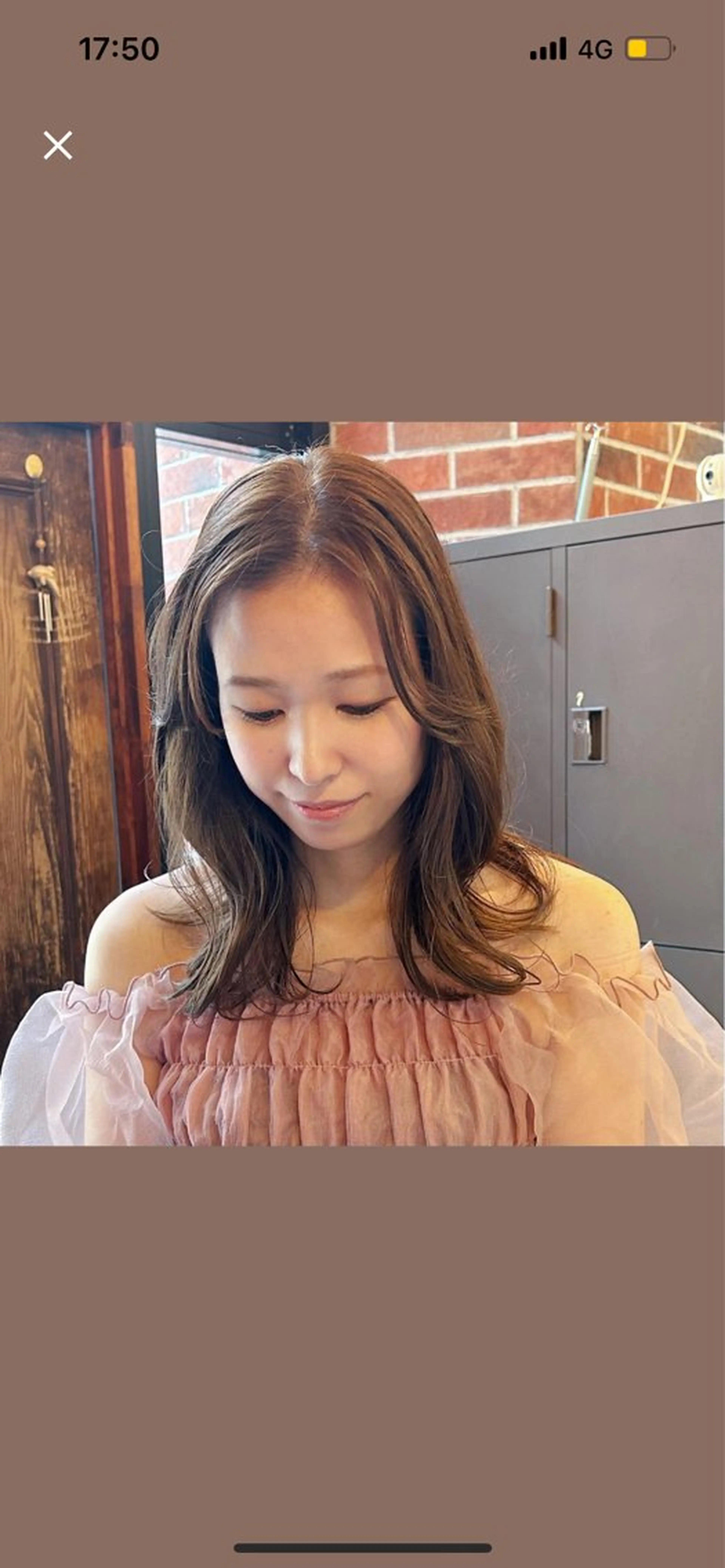 ロング カラー ninaアイドル前髪 ×透明感🎀のヘアスタイル