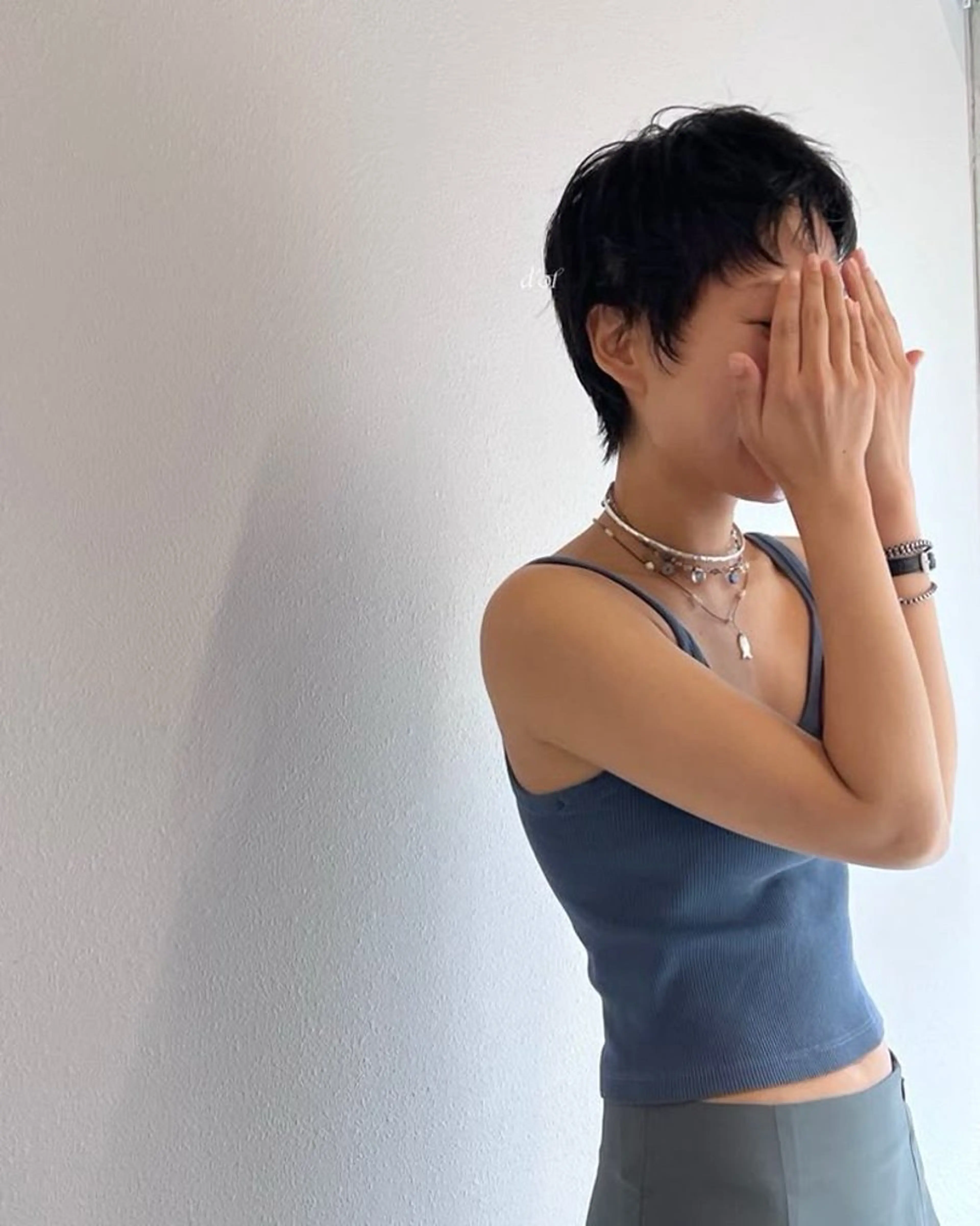 ショート 暖色/パーマ 🌼クニトウメイのヘアスタイル