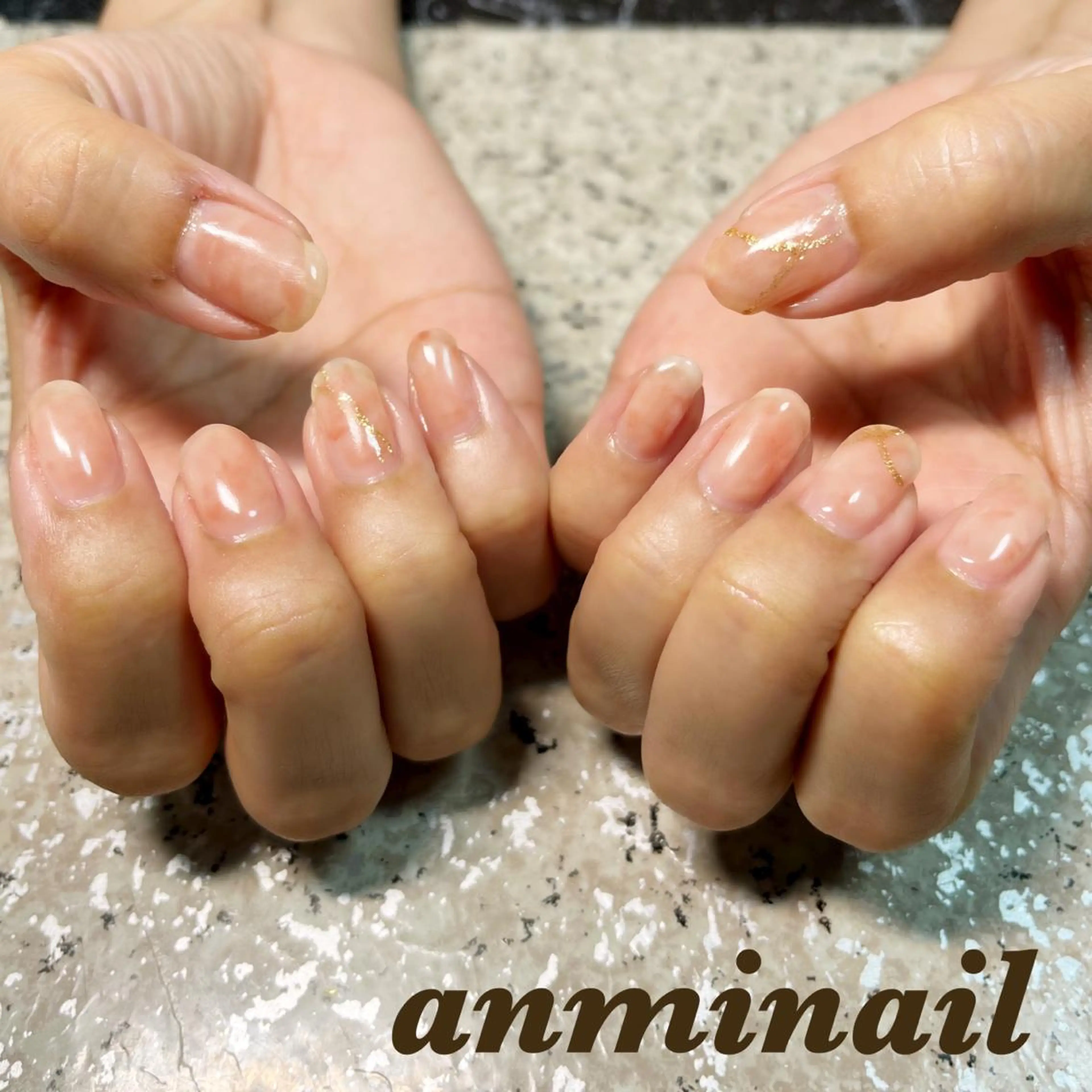 ネイル 持ち込み 野宮 和美のネイルデザイン