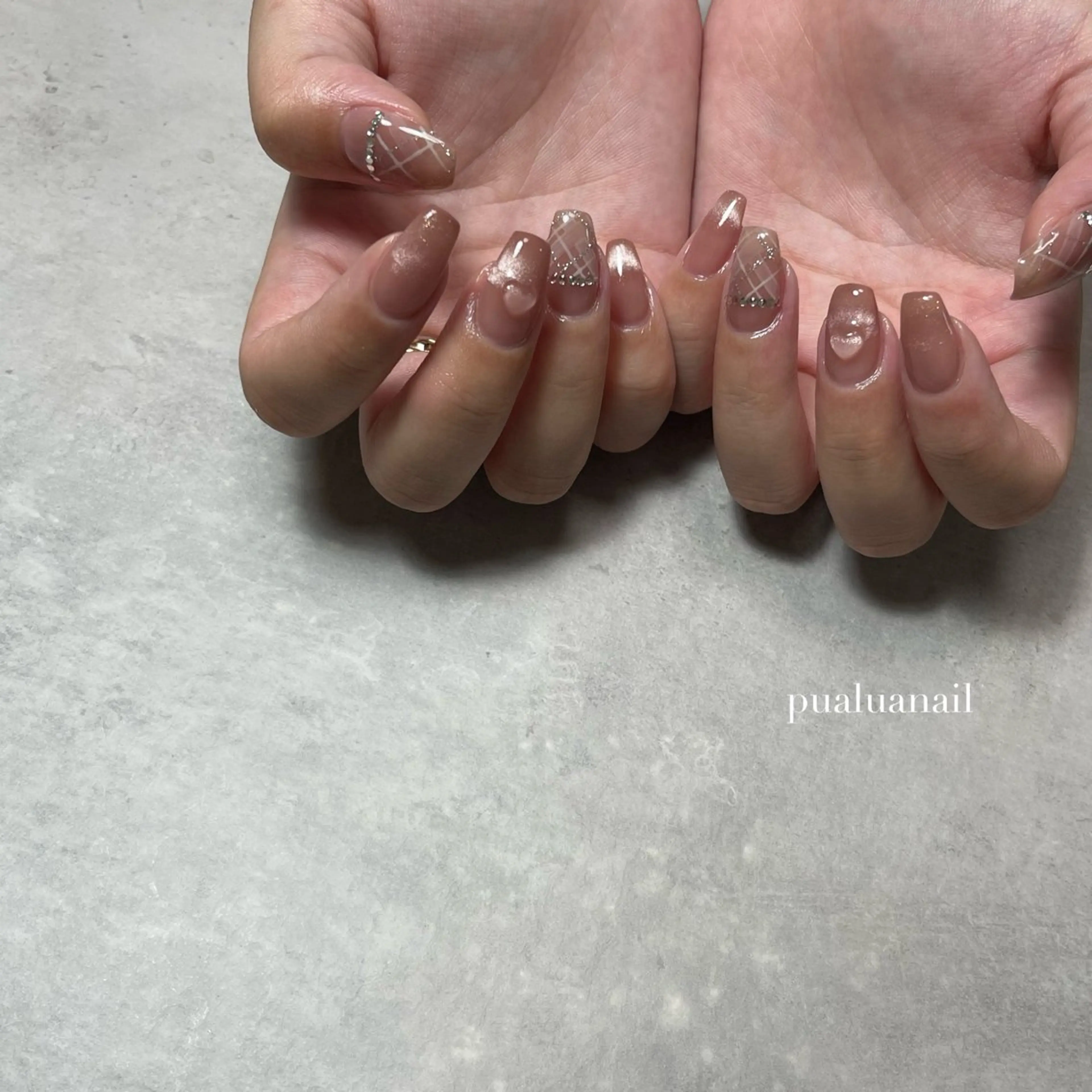 ネイル ハンドネイル pualua miharuのネイルデザイン