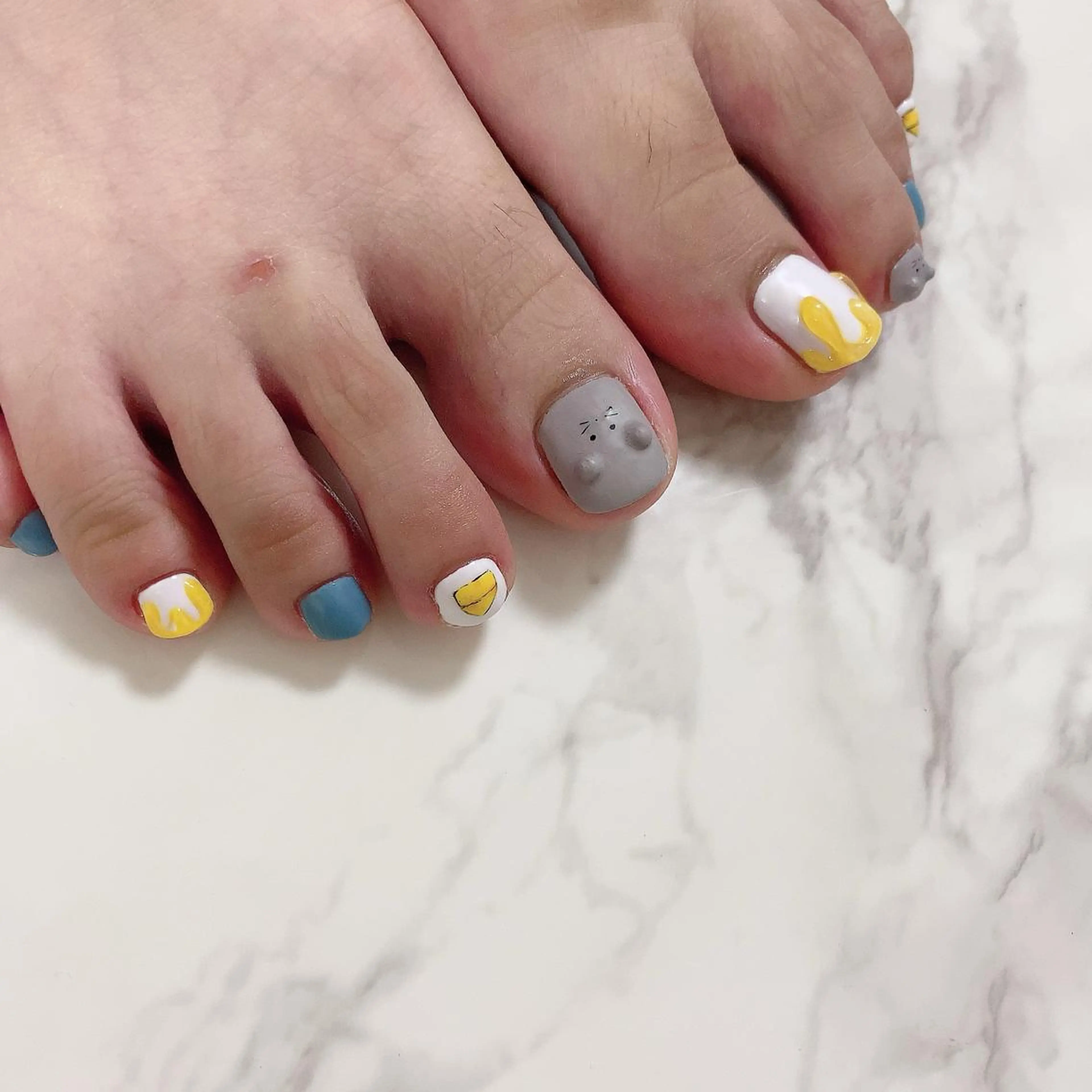 ネイル フットネイル SOL NAILのネイルデザイン