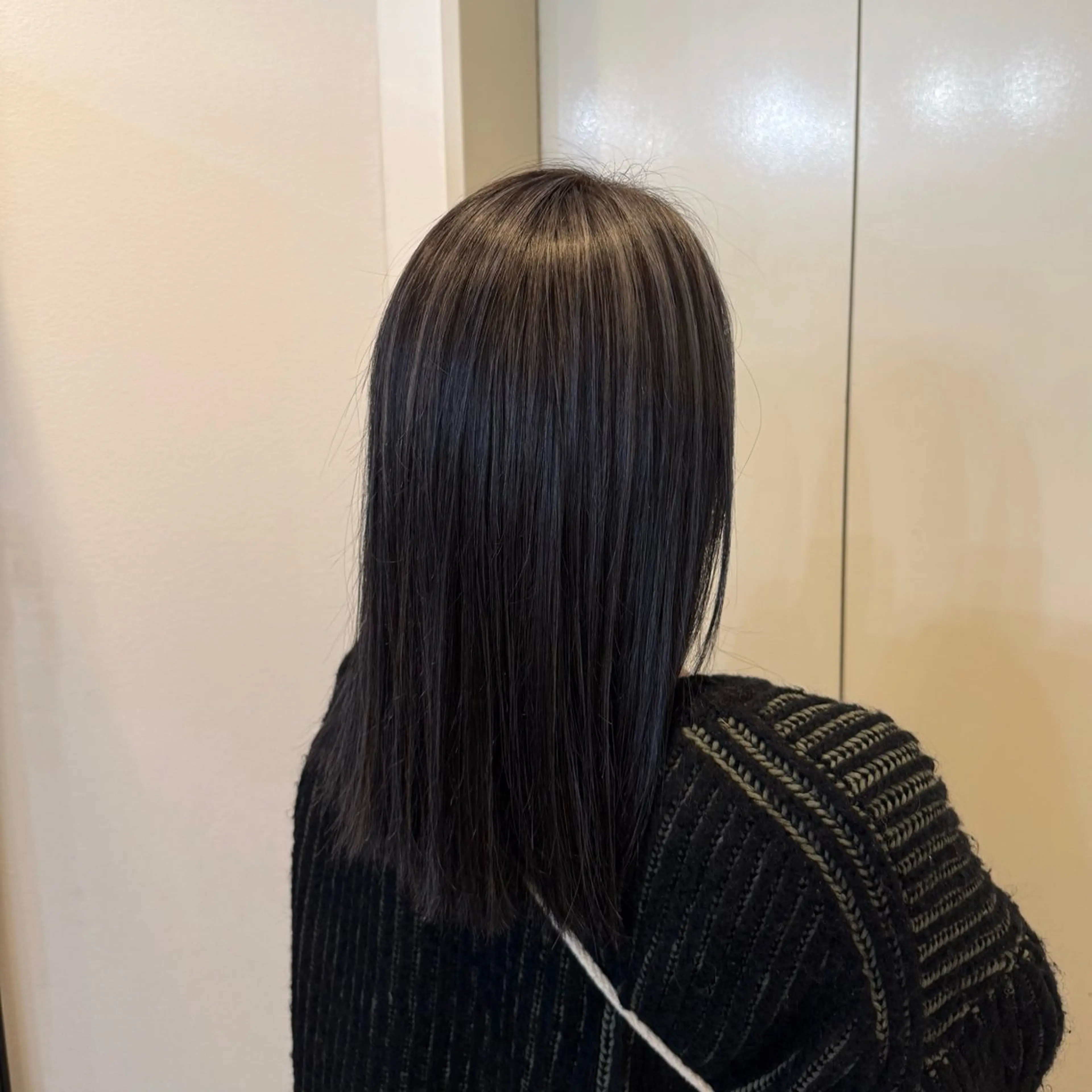 カラー ヘアカラー 中島 亜珠のヘアスタイル