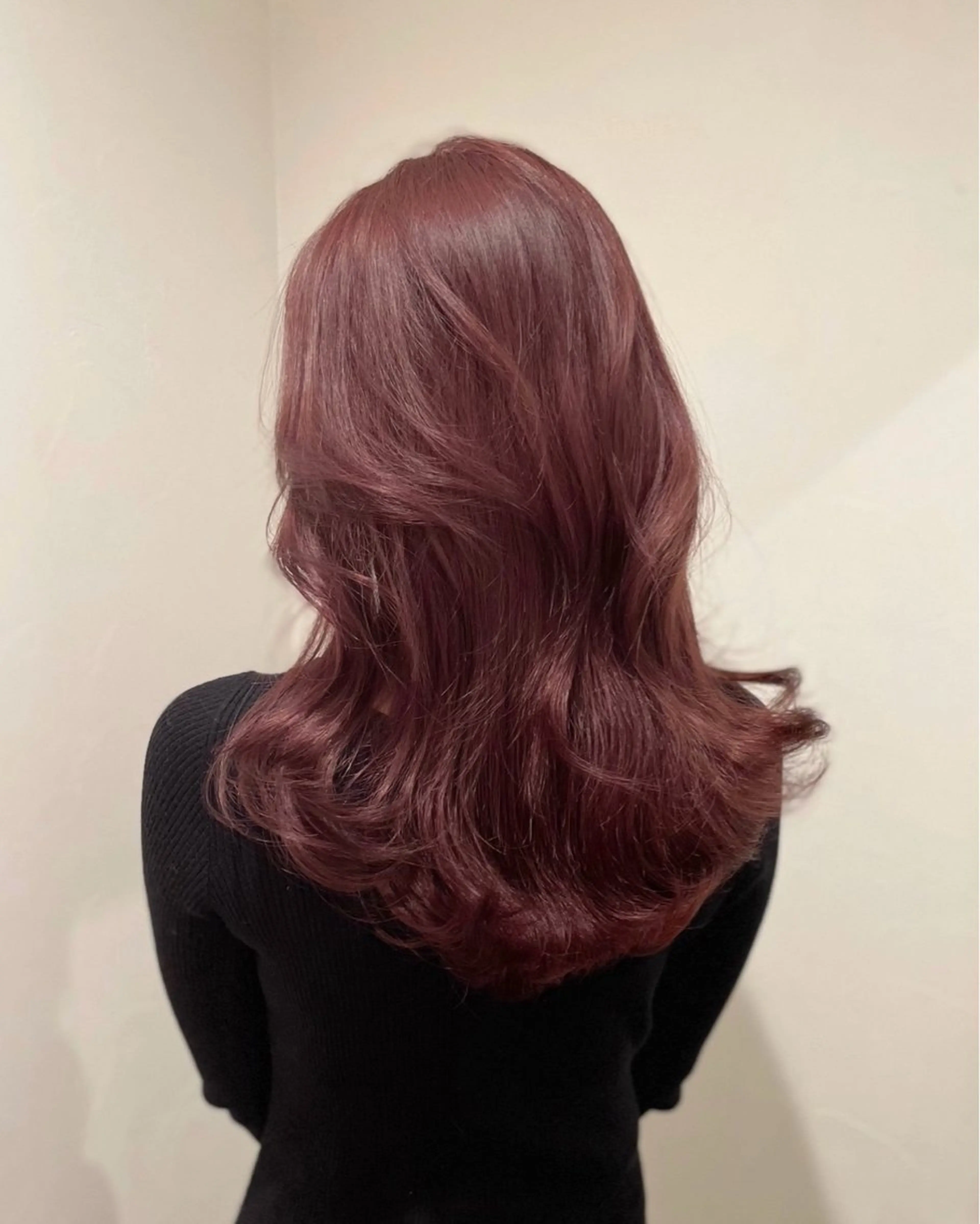 セミロング カラー ヘアカラー 🫧ナオ🫧 /韓国 ヘア/ マンツーマンのヘアスタイル