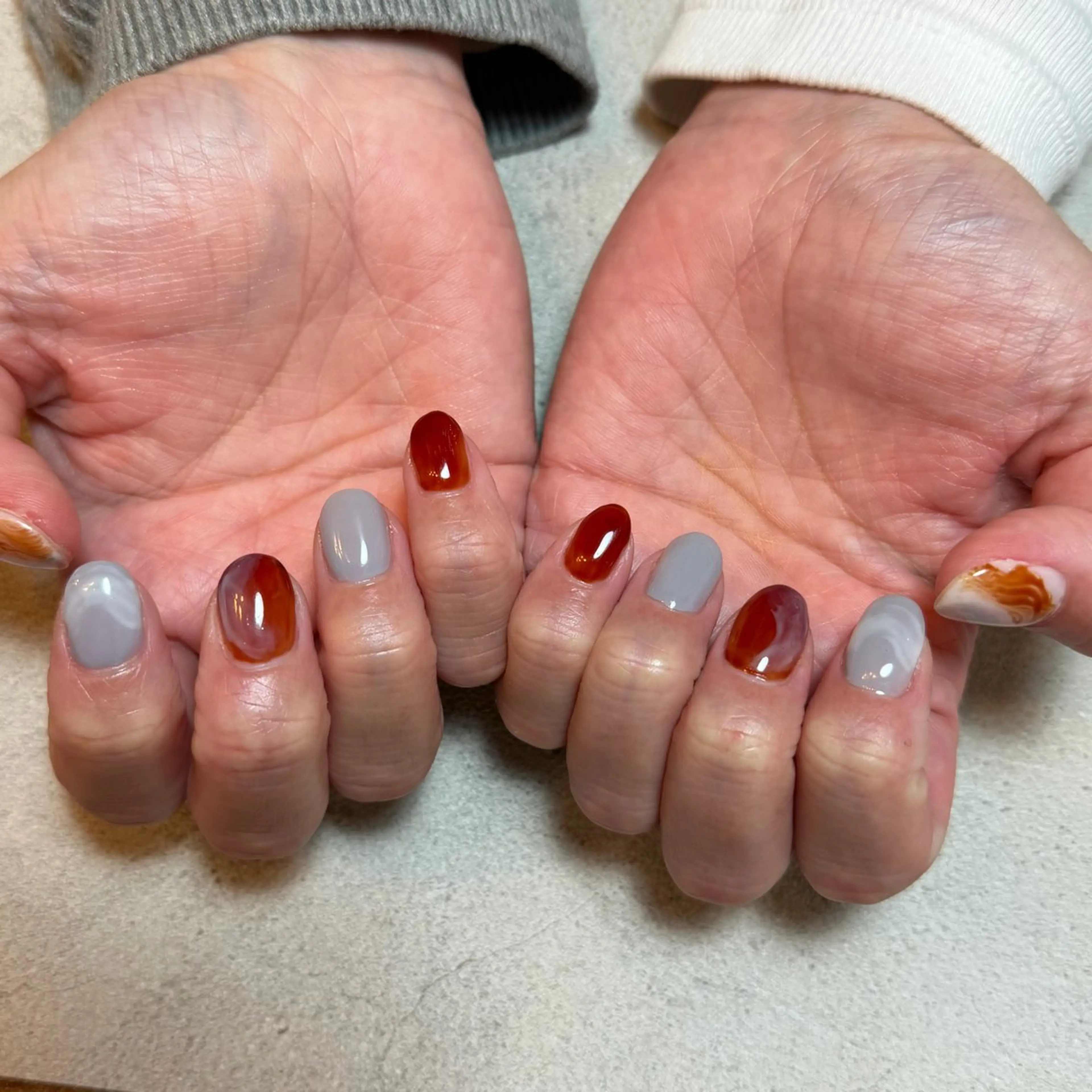 ネイル 自由が丘サロン あやめ💅のネイルデザイン