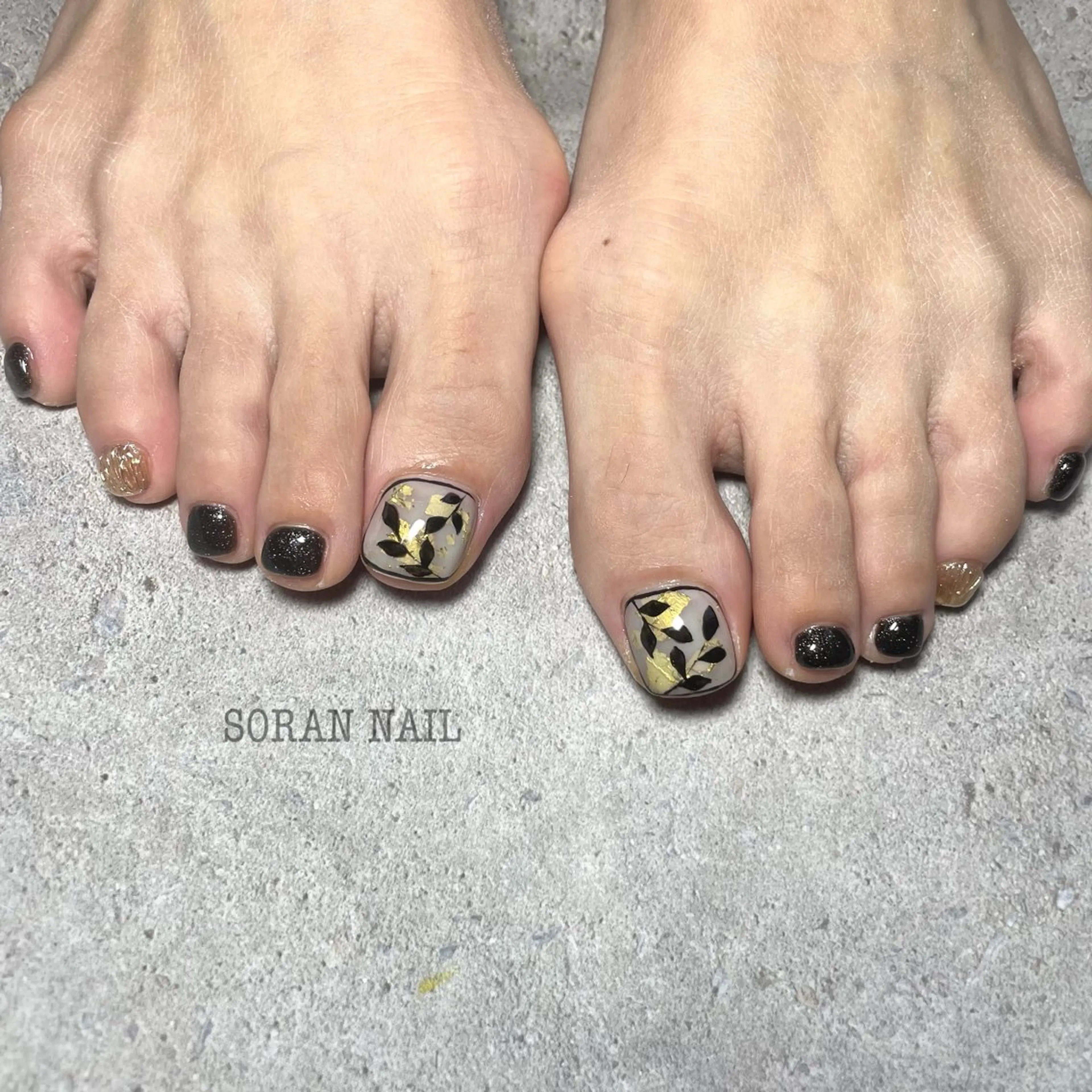ネイル フットネイル soran nailのネイルデザイン