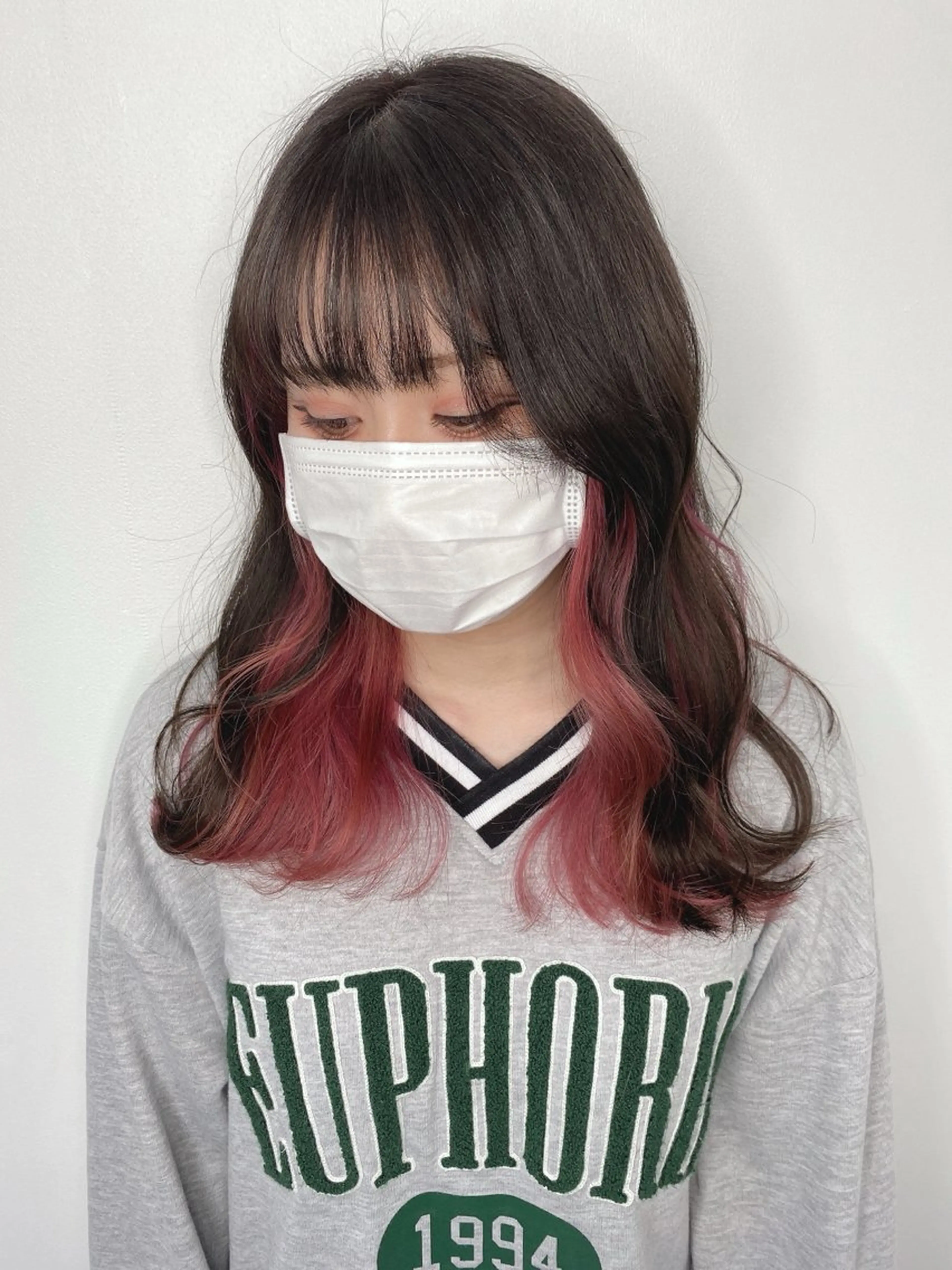 インナーカラーの写真