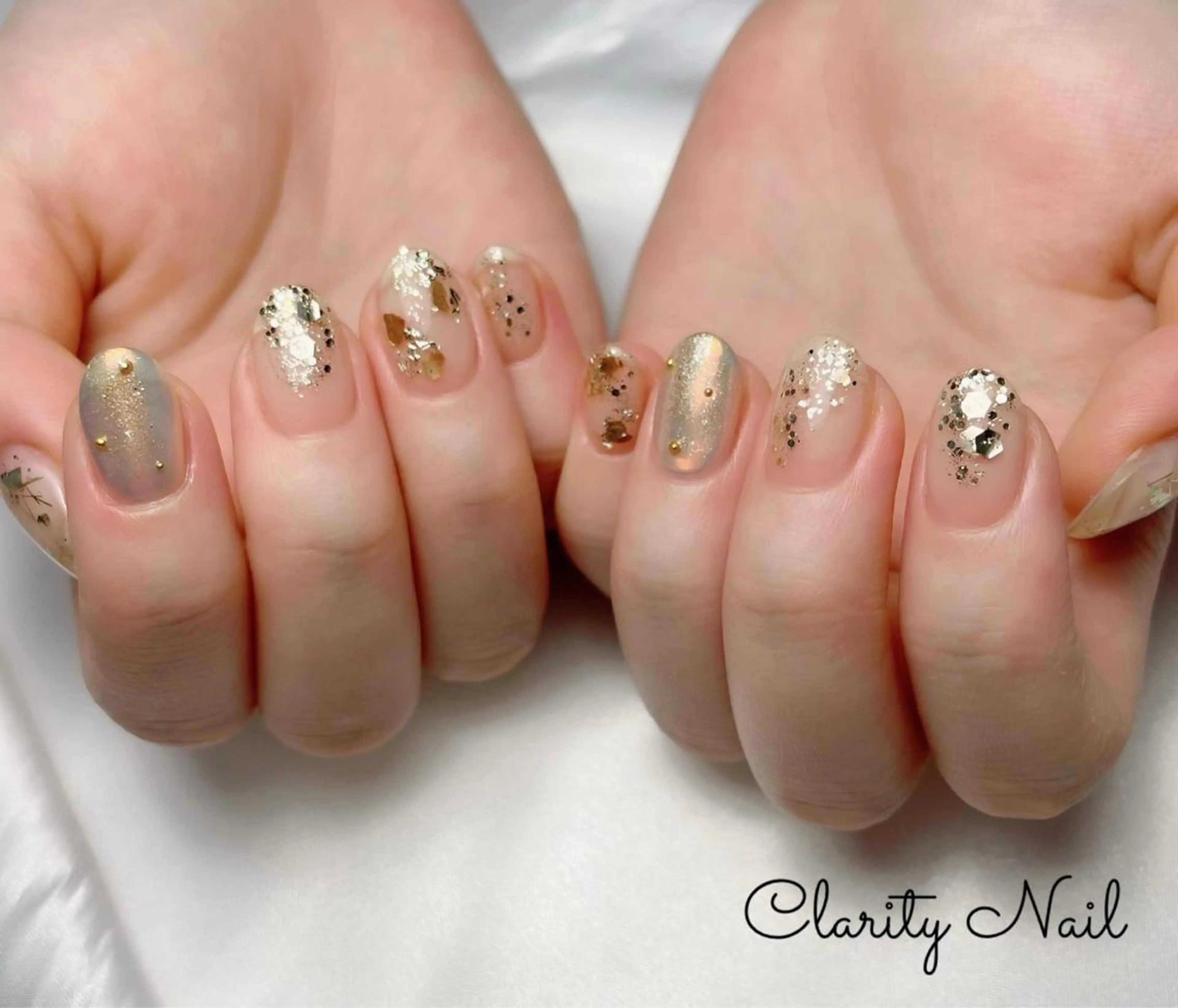 ネイル アートネイル 持ち込み ハンドネイル Clarity Nailのネイルデザイン