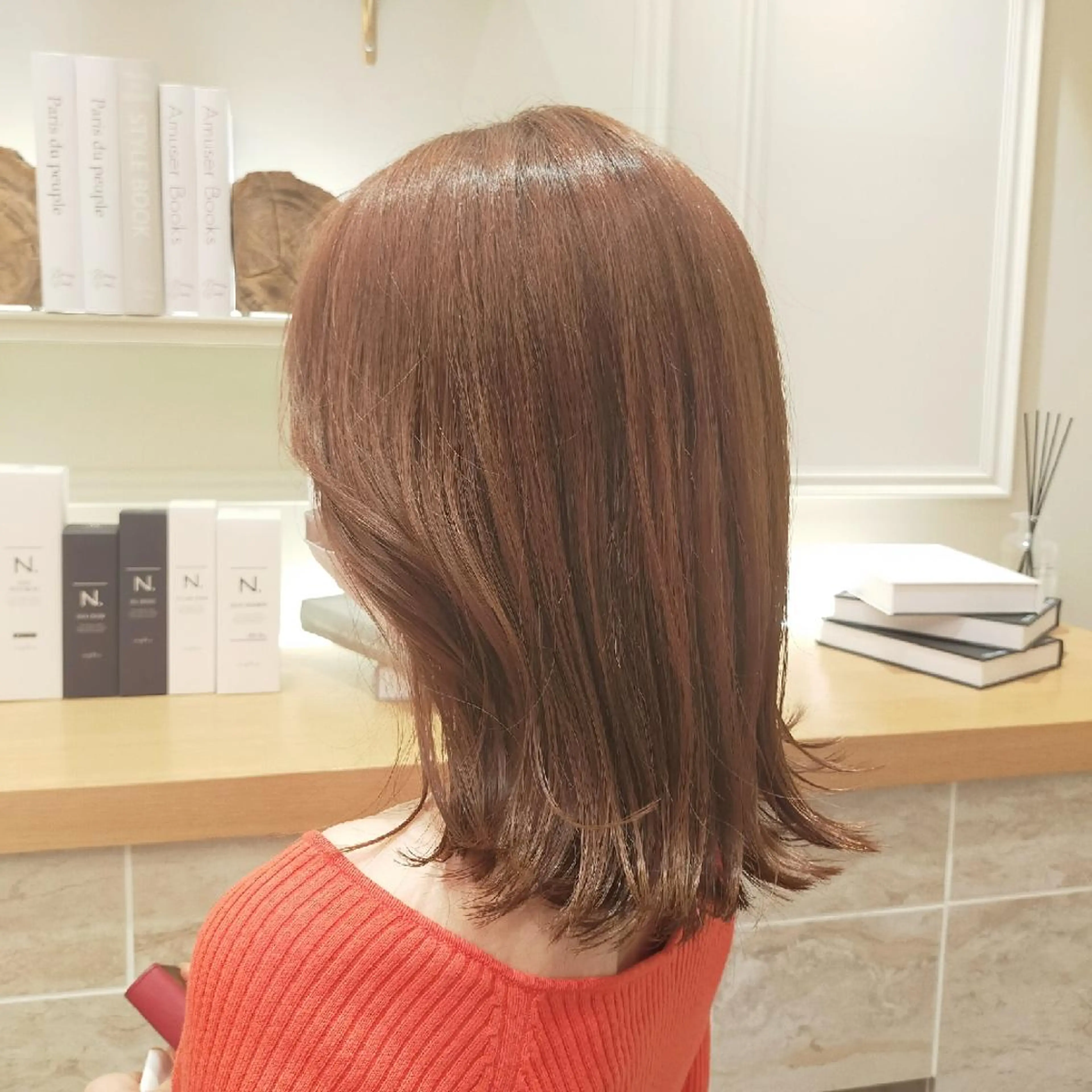 カラー ミディアム 🌺夏の褒められヘア 🌺 NAO のヘアスタイル