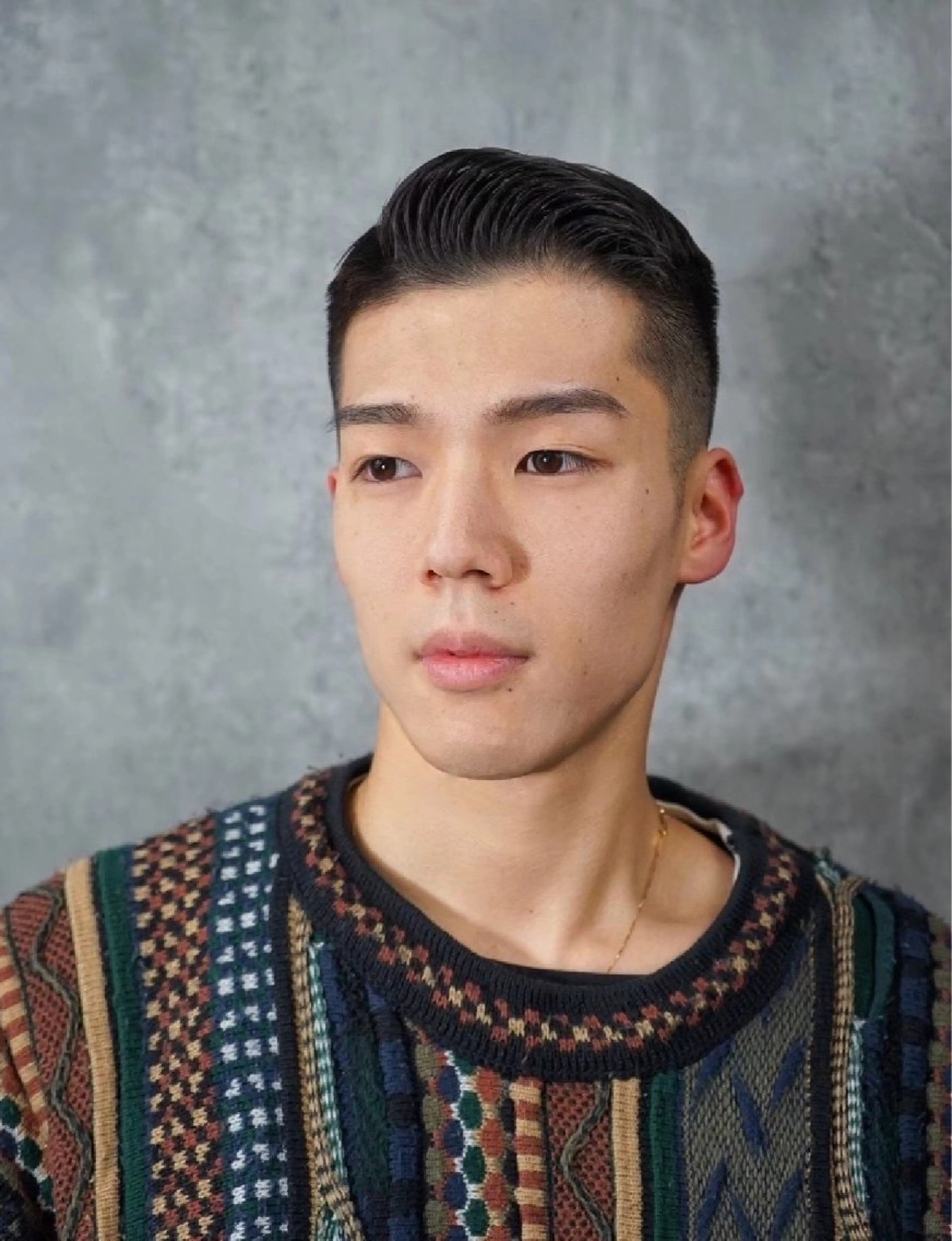 ショート メンズ カット ヘアセット HIRO GINZA 銀座一丁目店のヘアスタイル