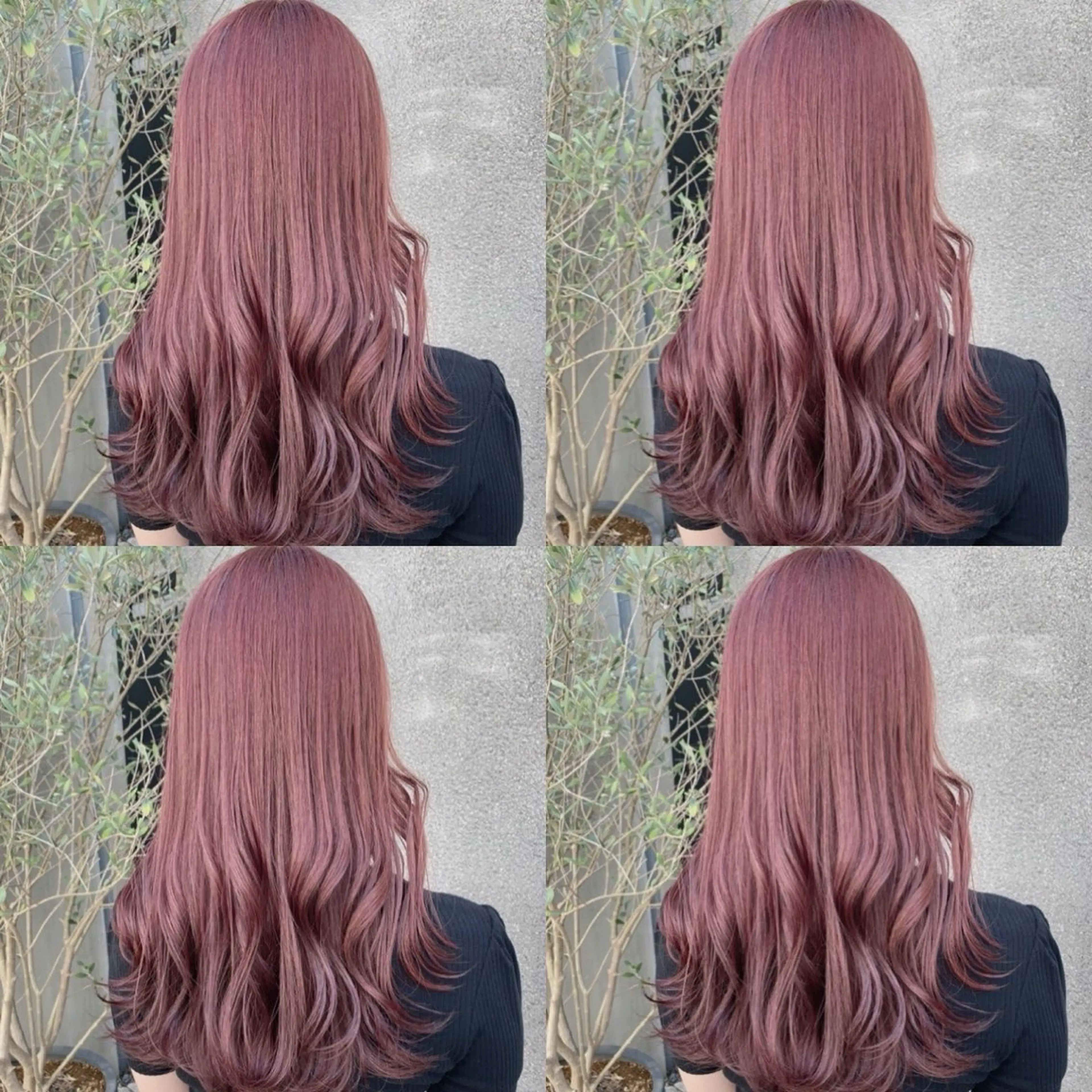 セミロング ヘアカラー トリートメント ヘッドスパ 透明感♡グレージュ ♡ミルクティー♡のヘアスタイル