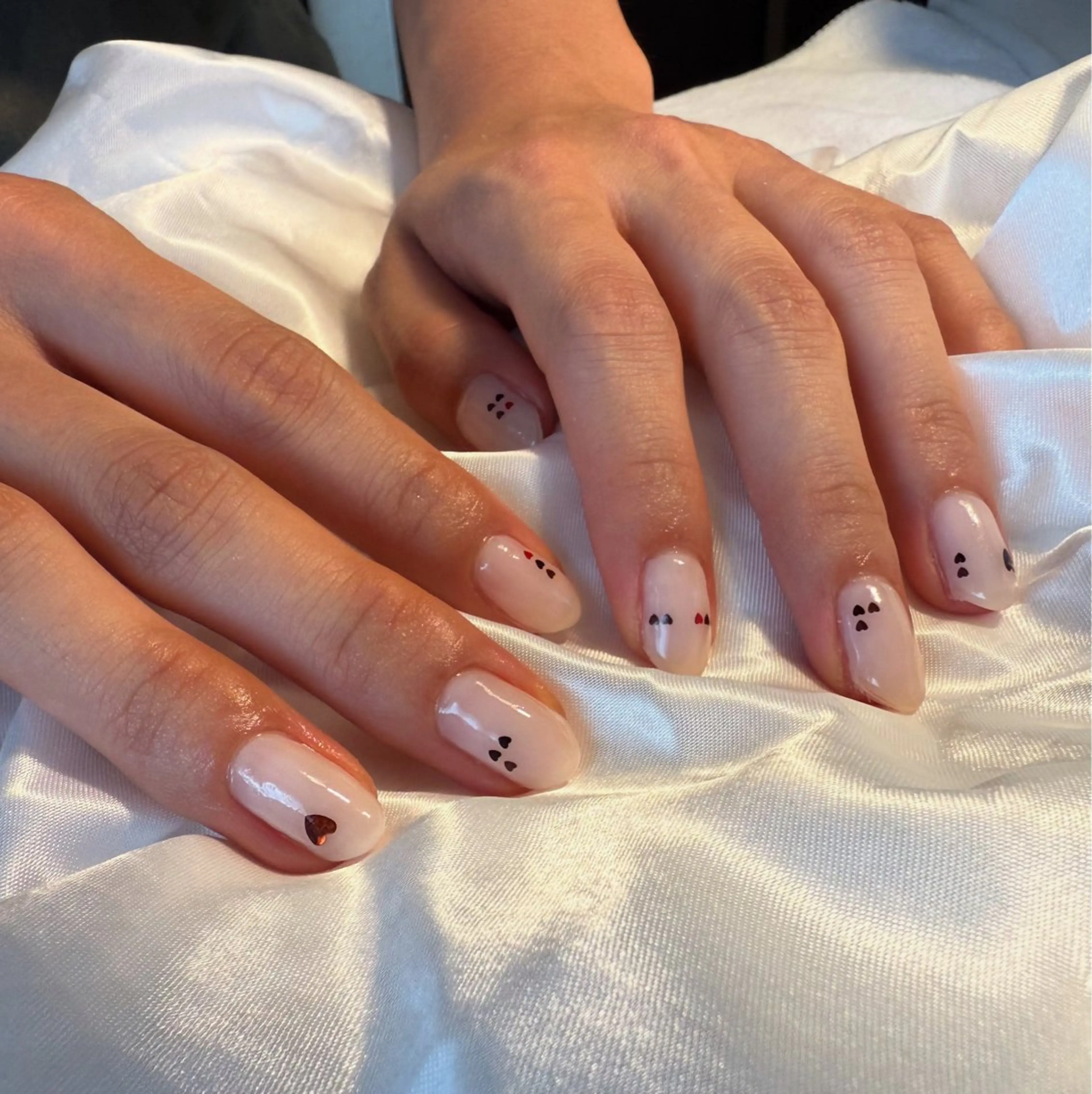 ネイル ハート bylily yuriのネイルデザイン