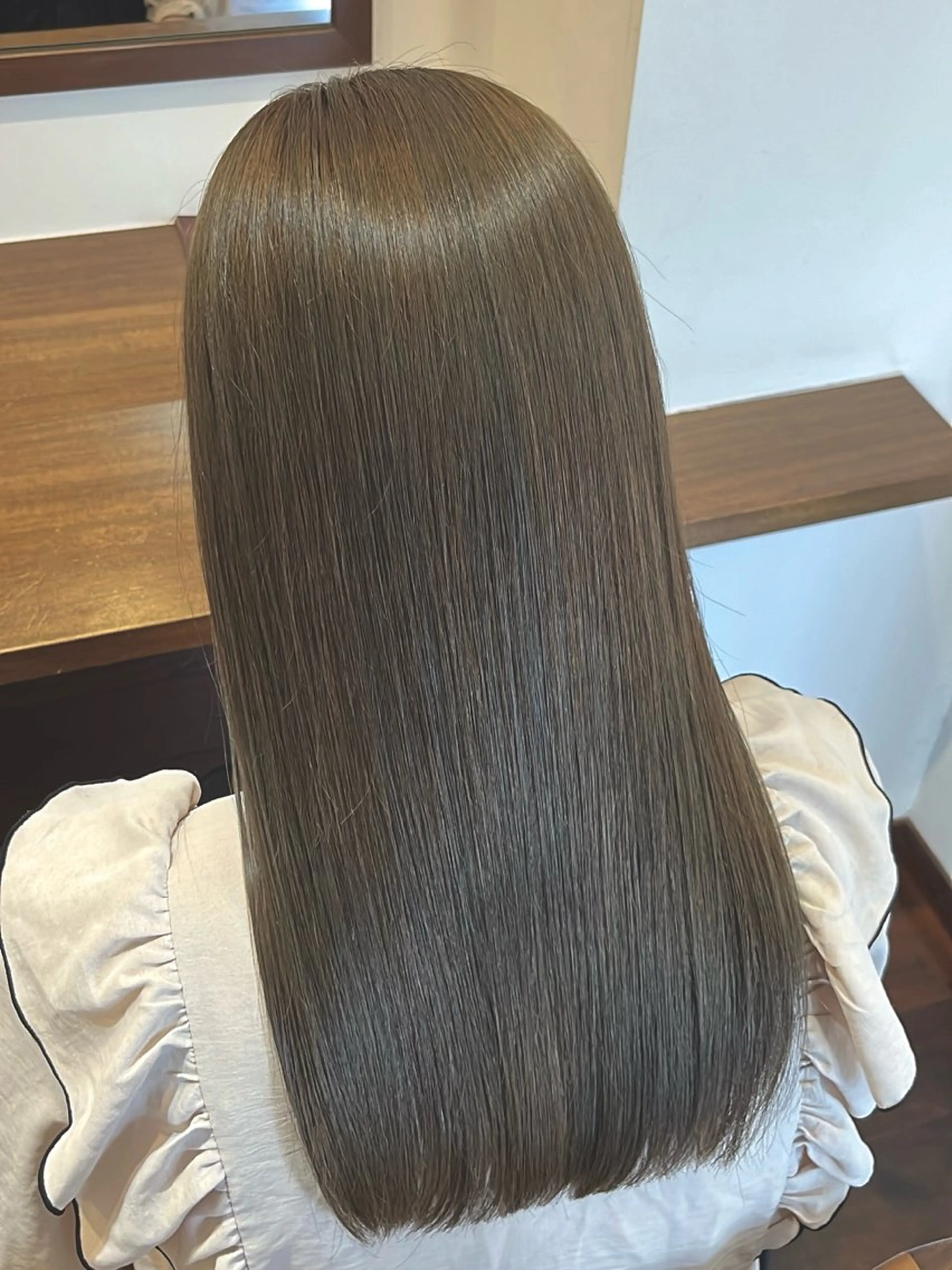 ロング オートクチュールランコントレ西京極店所属・今在家 玲【艶髪スト レート/メンズ】のヘアスタイル