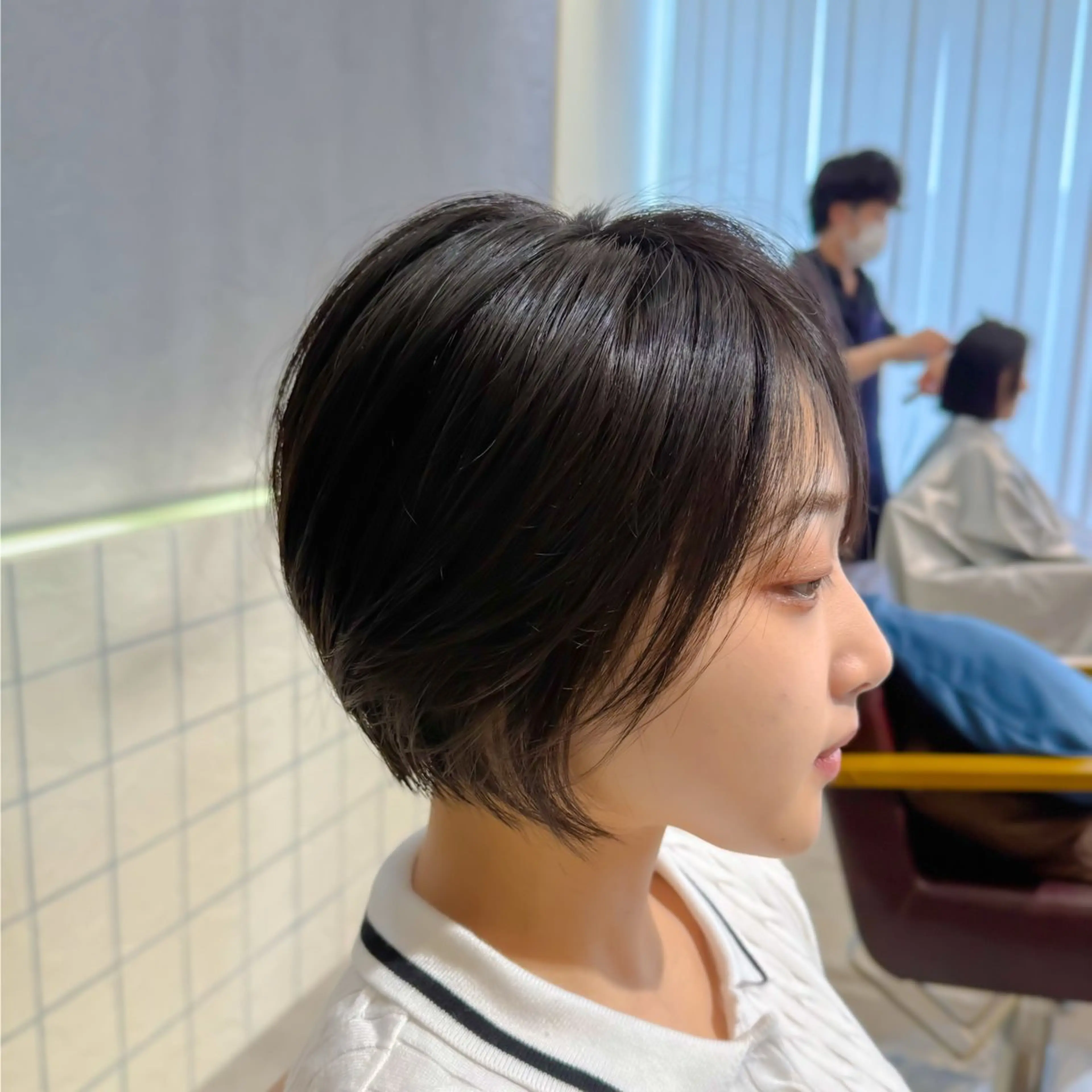 ショート カット 桃井 達哉のヘアスタイル