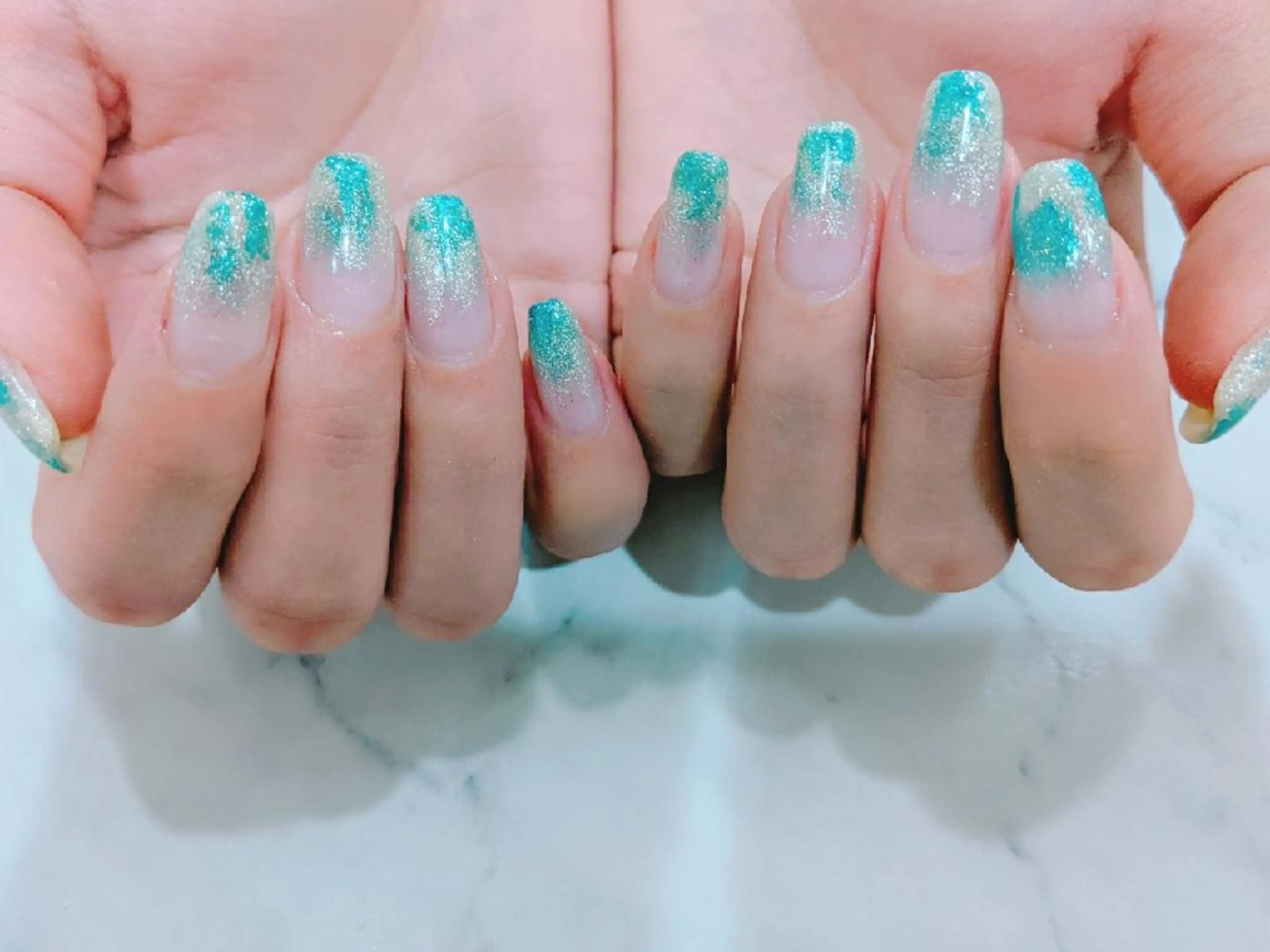 ロング HIRATA RIEのネイルデザイン