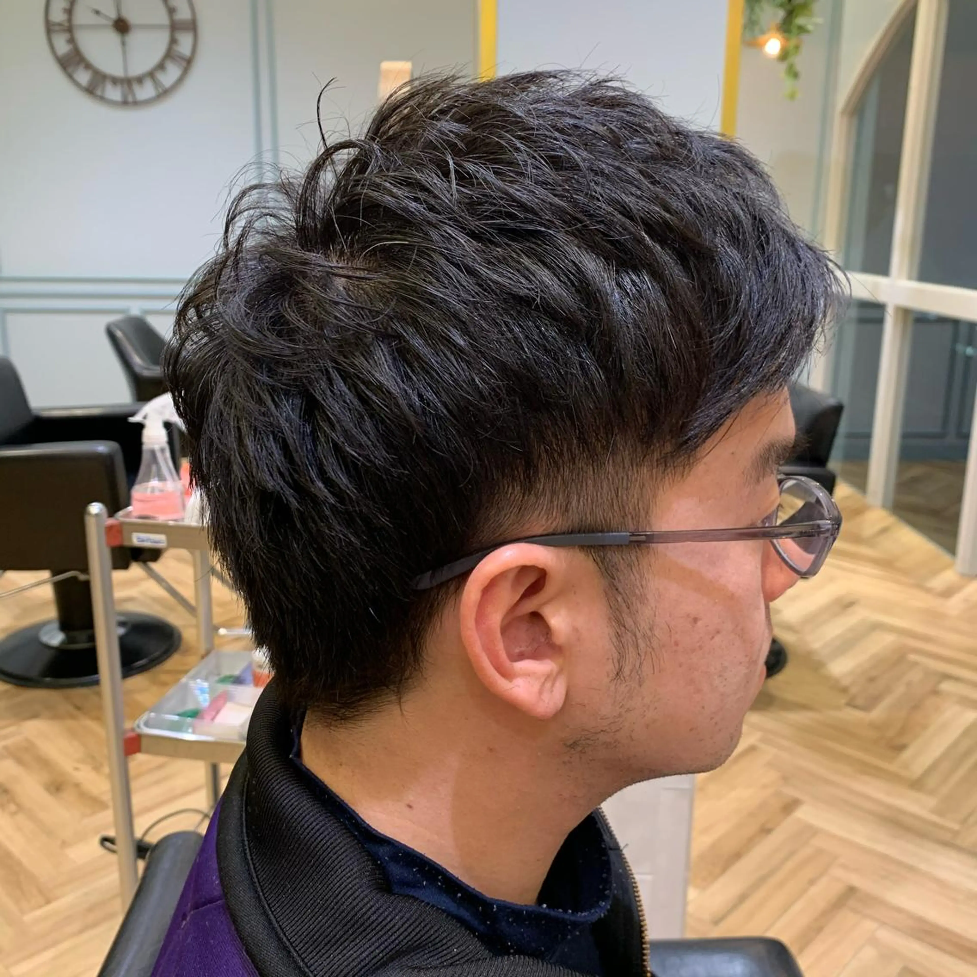 メンズ 刈り上げ BE EREA  PREMIATA所属・蓼沼 由莉のヘアスタイル