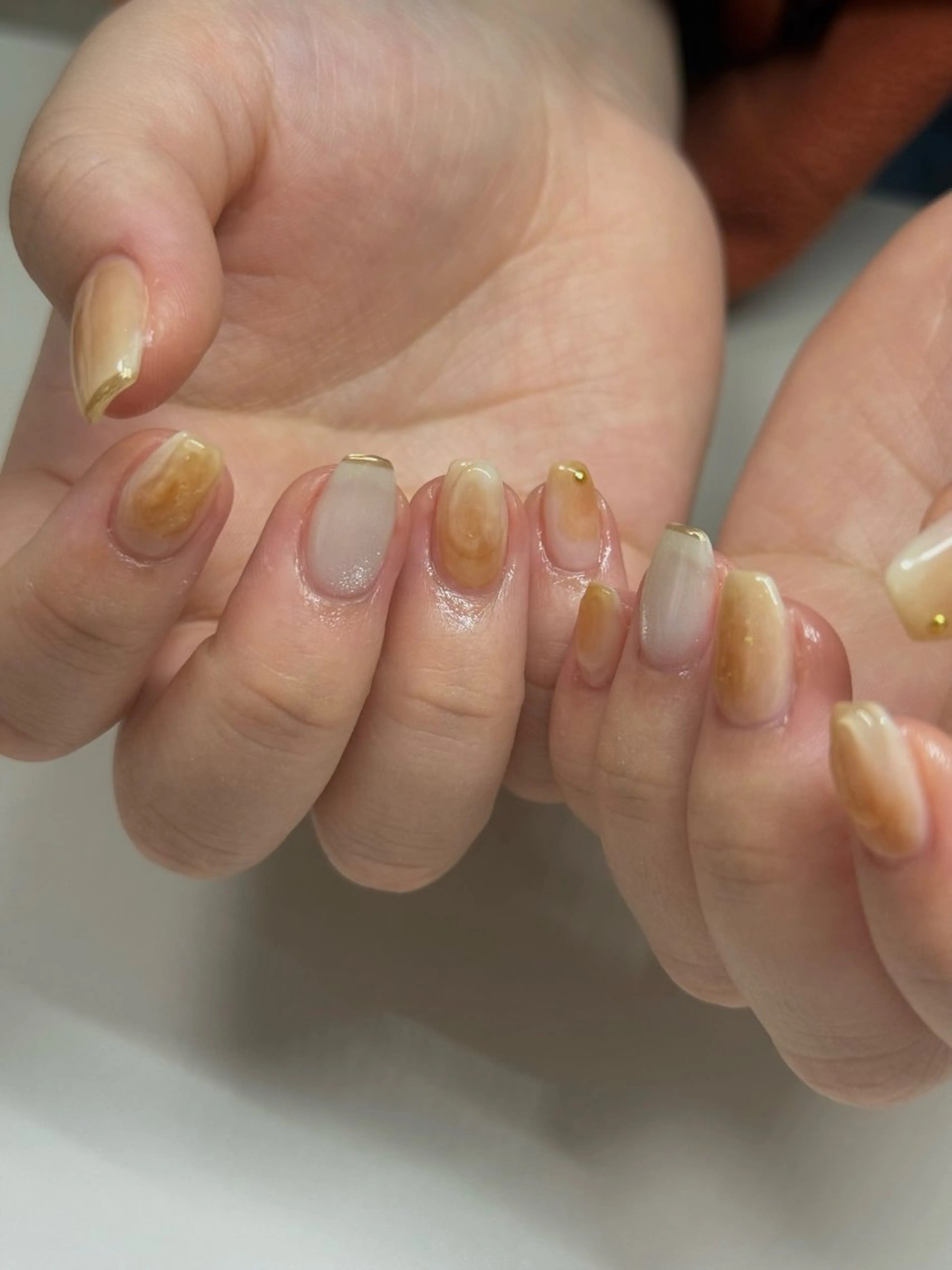 ショート ハンドネイル .clair 【クレル】のネイルデザイン