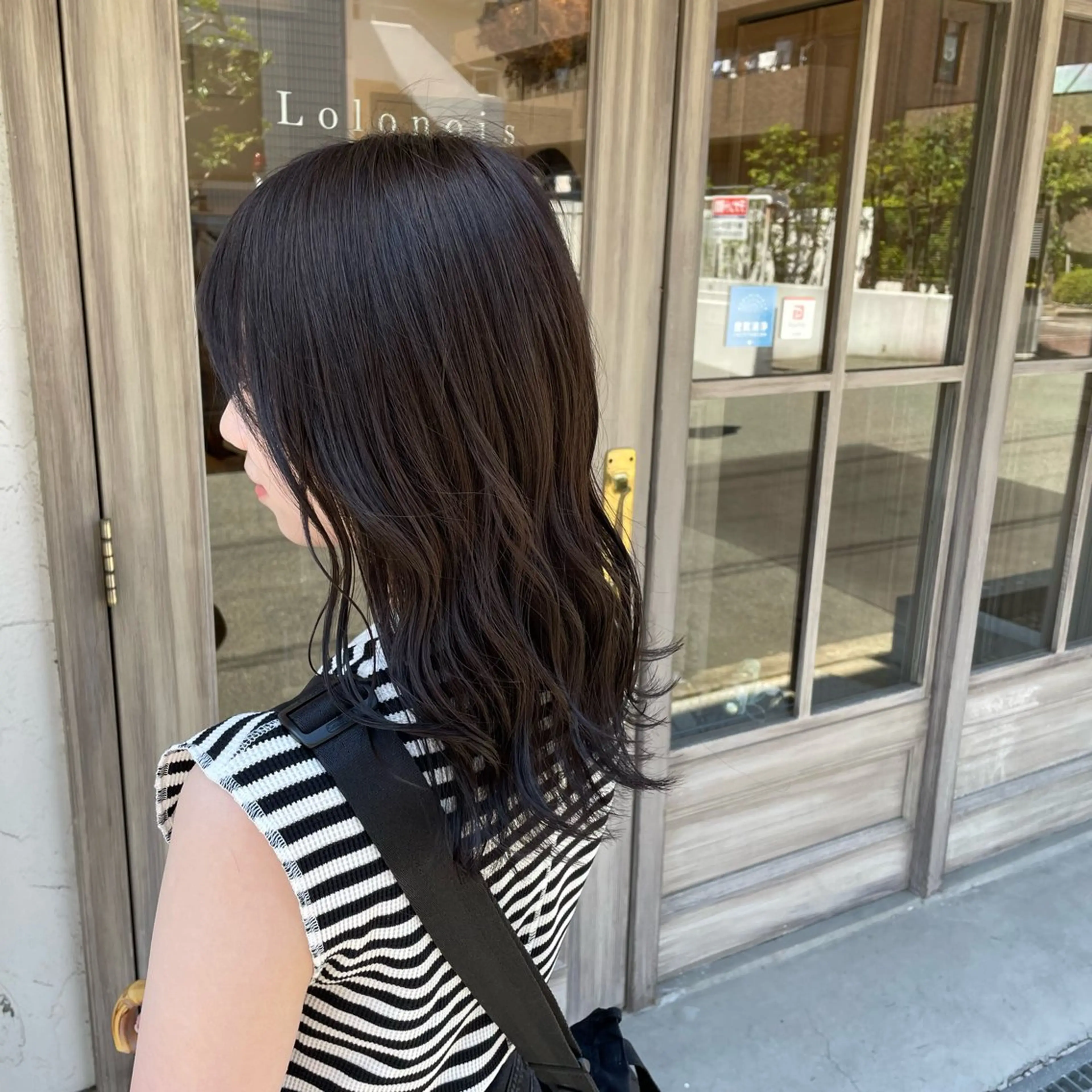 セミロング カラー イルミナカラー 髪質改善 カット ヘアカラー 【脱白髪染め】【髪質 改善】仲井槙一のヘアスタイル