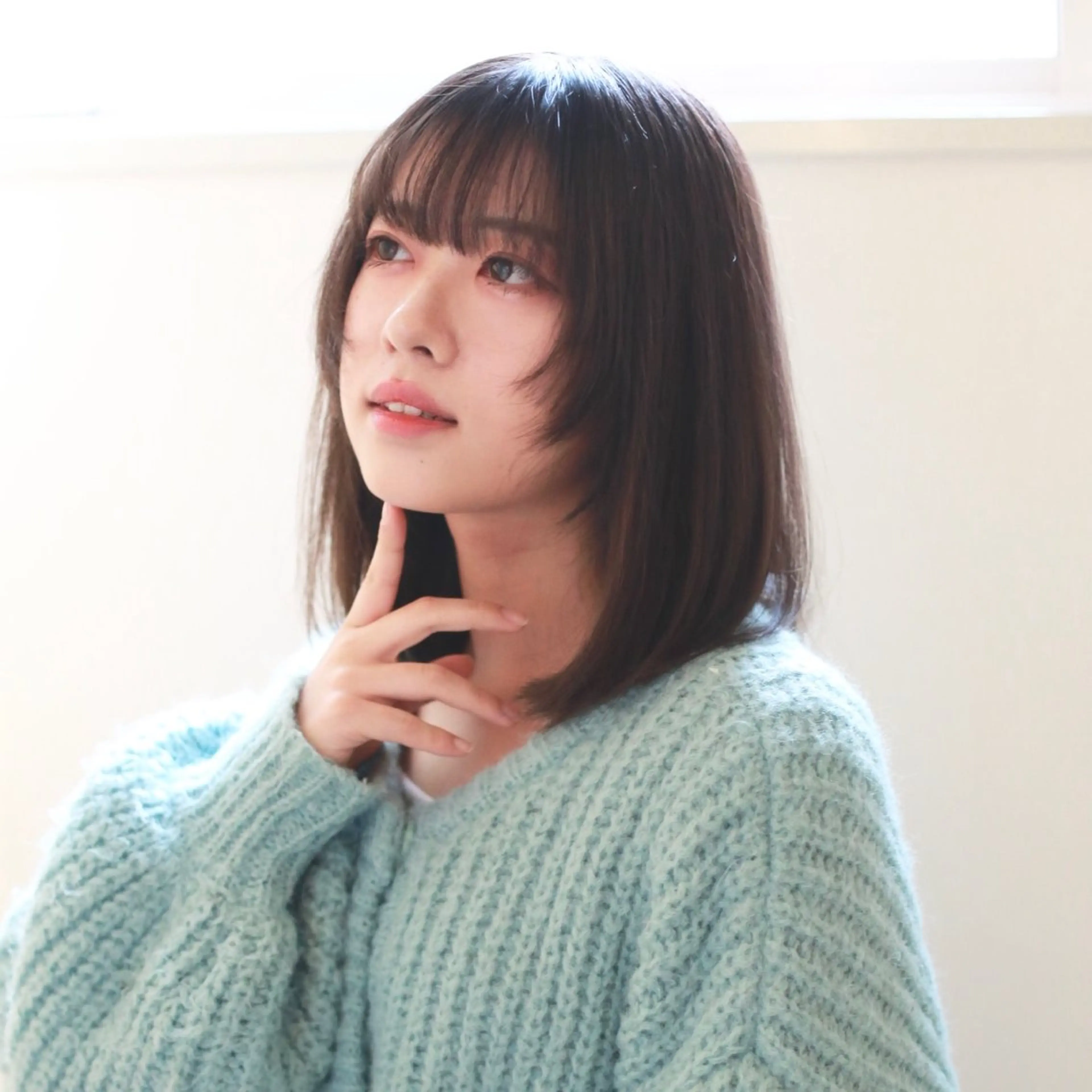 ミディアム 【ショート/ボブ 丸みショート】深萱のヘアスタイル