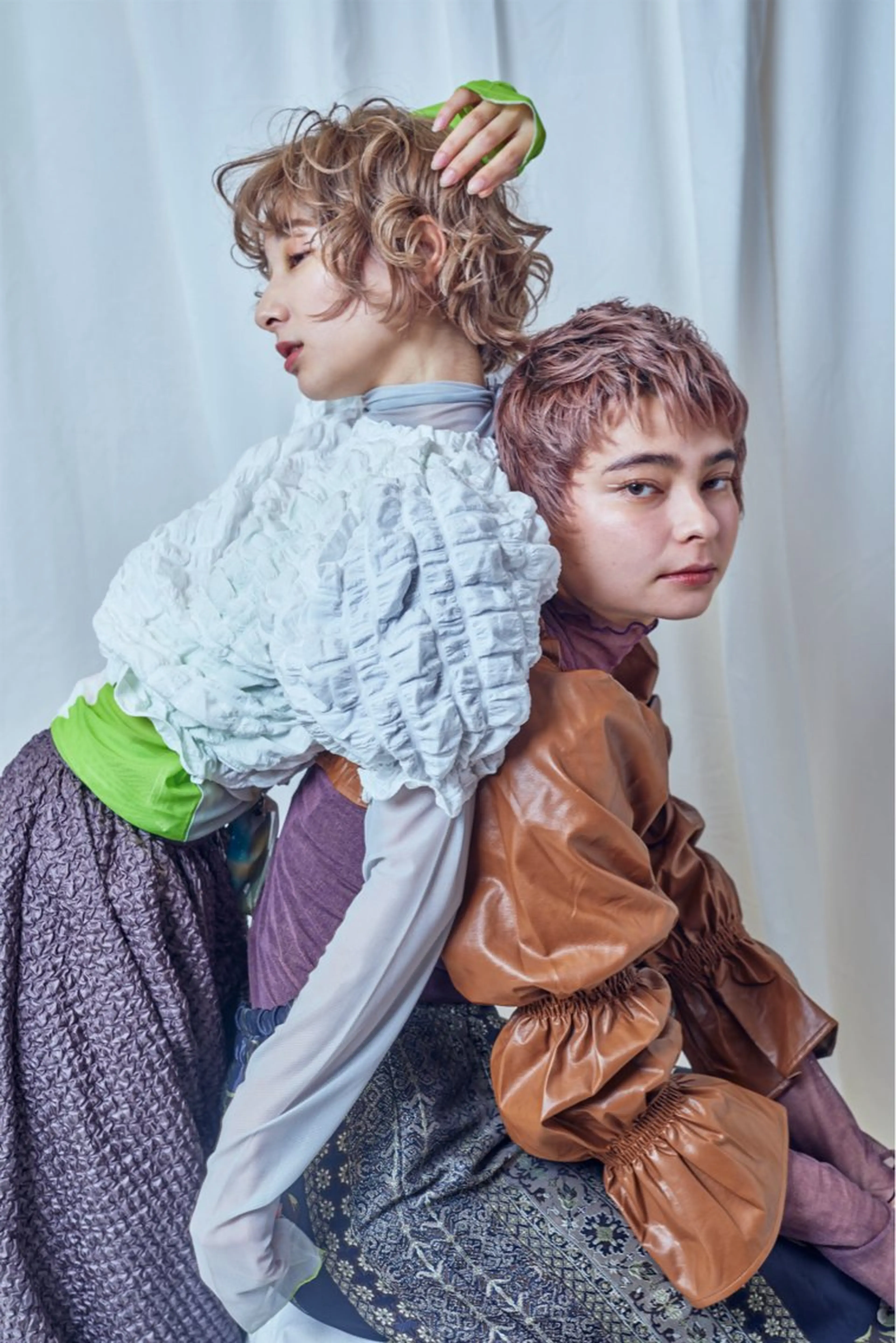 ショート カラー パーマ ヘアメイク金坂 /カットカラー/のヘアスタイル