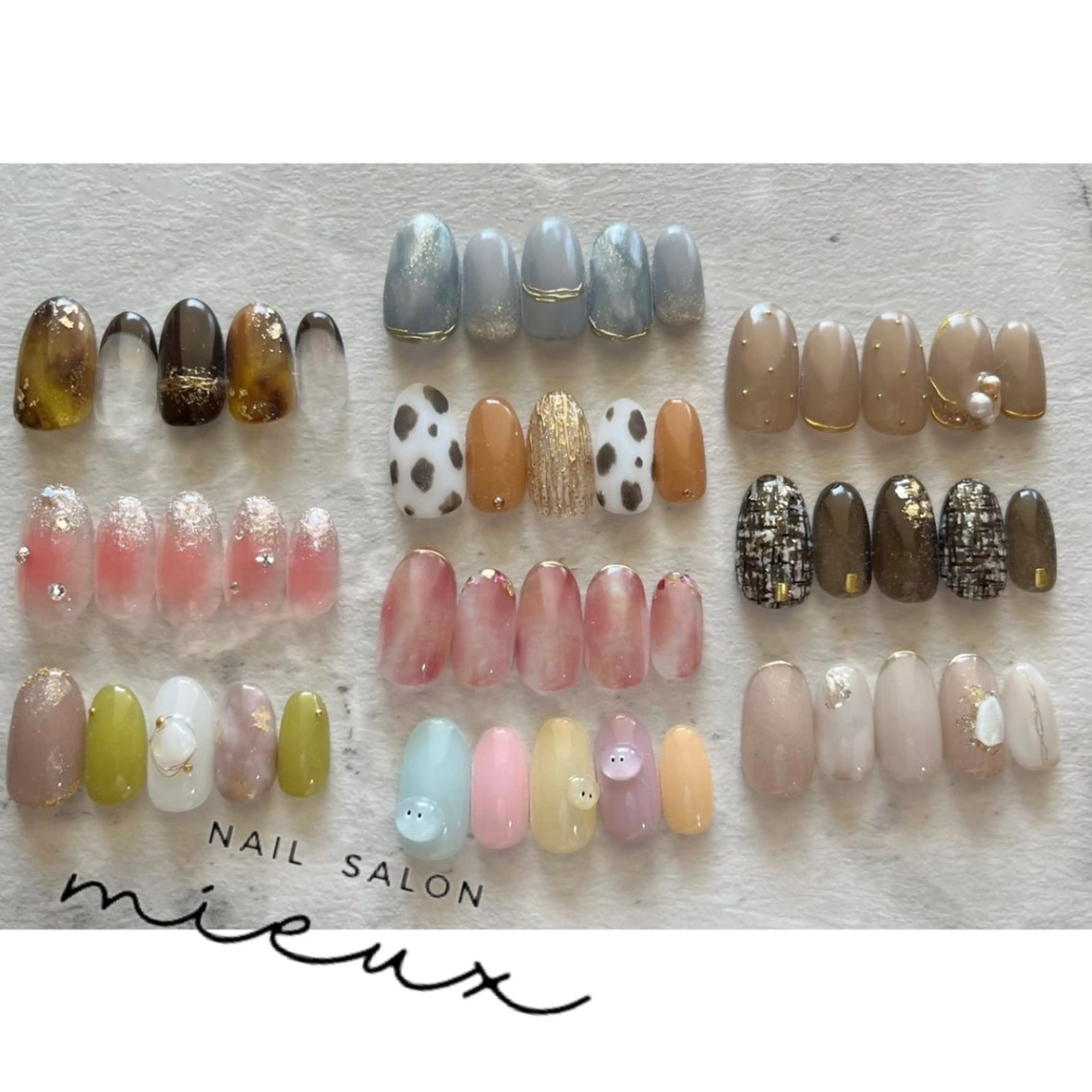 ネイル ジェルネイル パラジェル nail salon  mieux所属・nailsalon mieuxのネイルデザイン