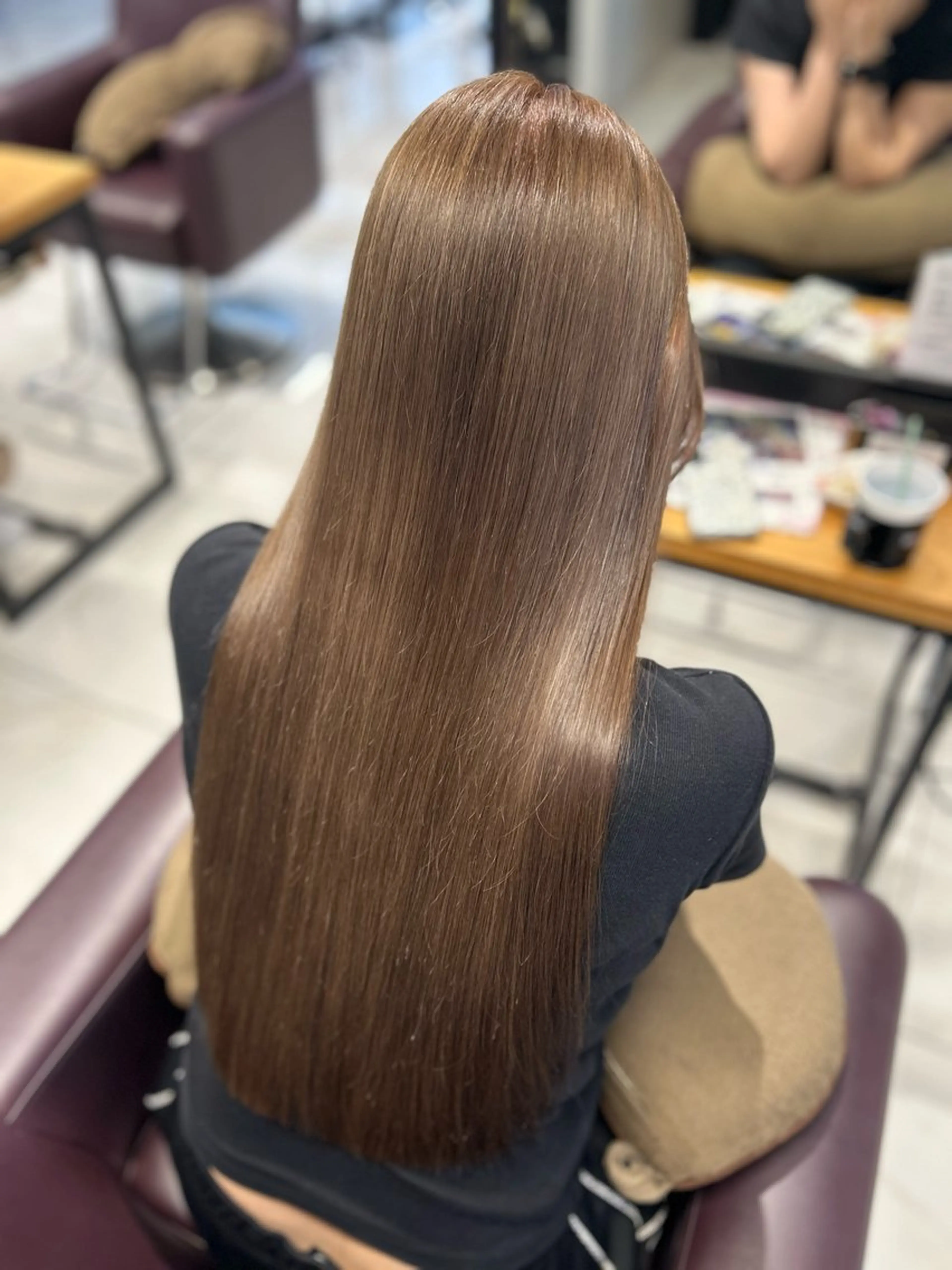 カラー ブリーチ ヘアカラー ️💜akari💜 ハイトーン/レイヤーのヘアスタイル