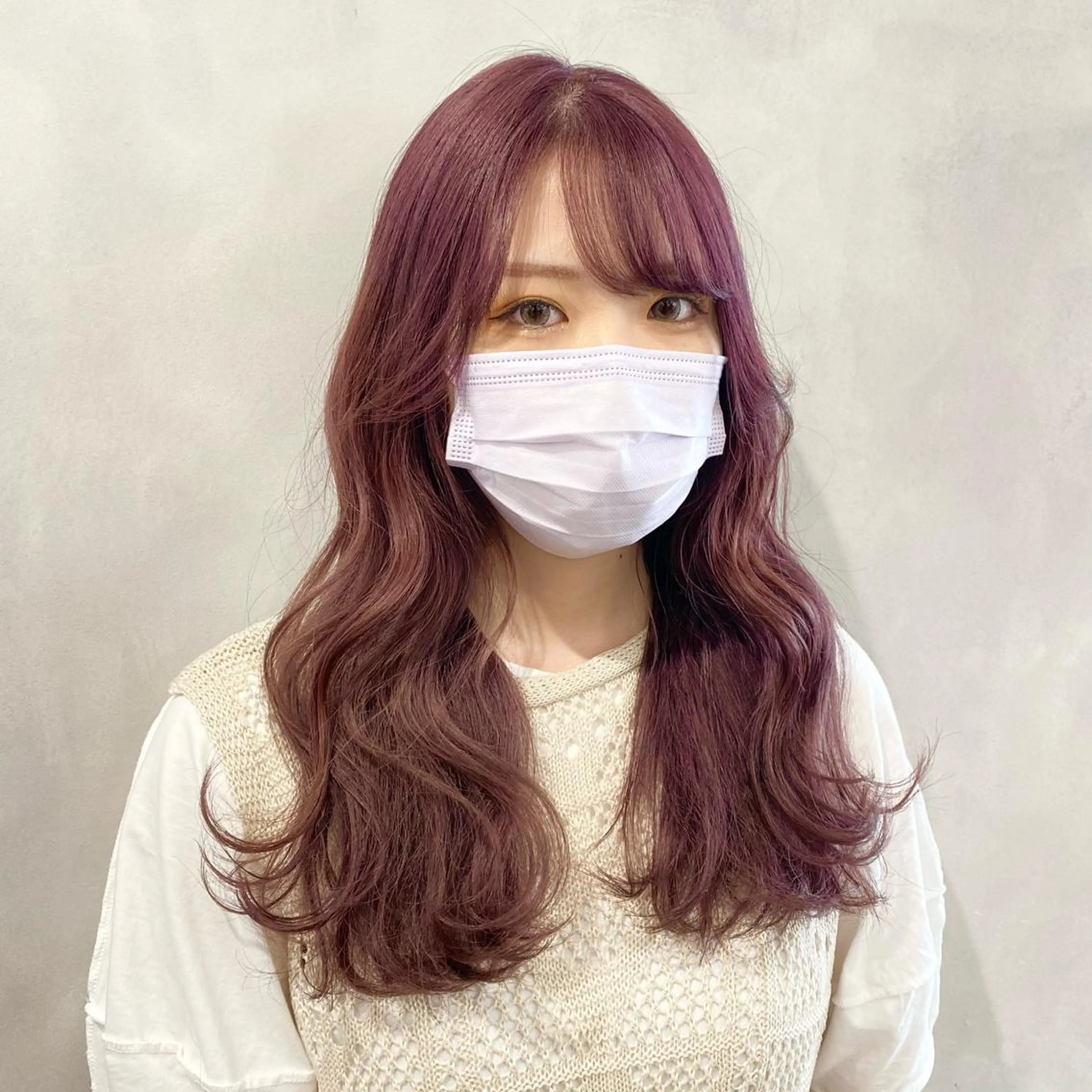 ロング カラー ヘアカラー 🩵ブリーチカラー 🐈MIORI🩵のヘアスタイル