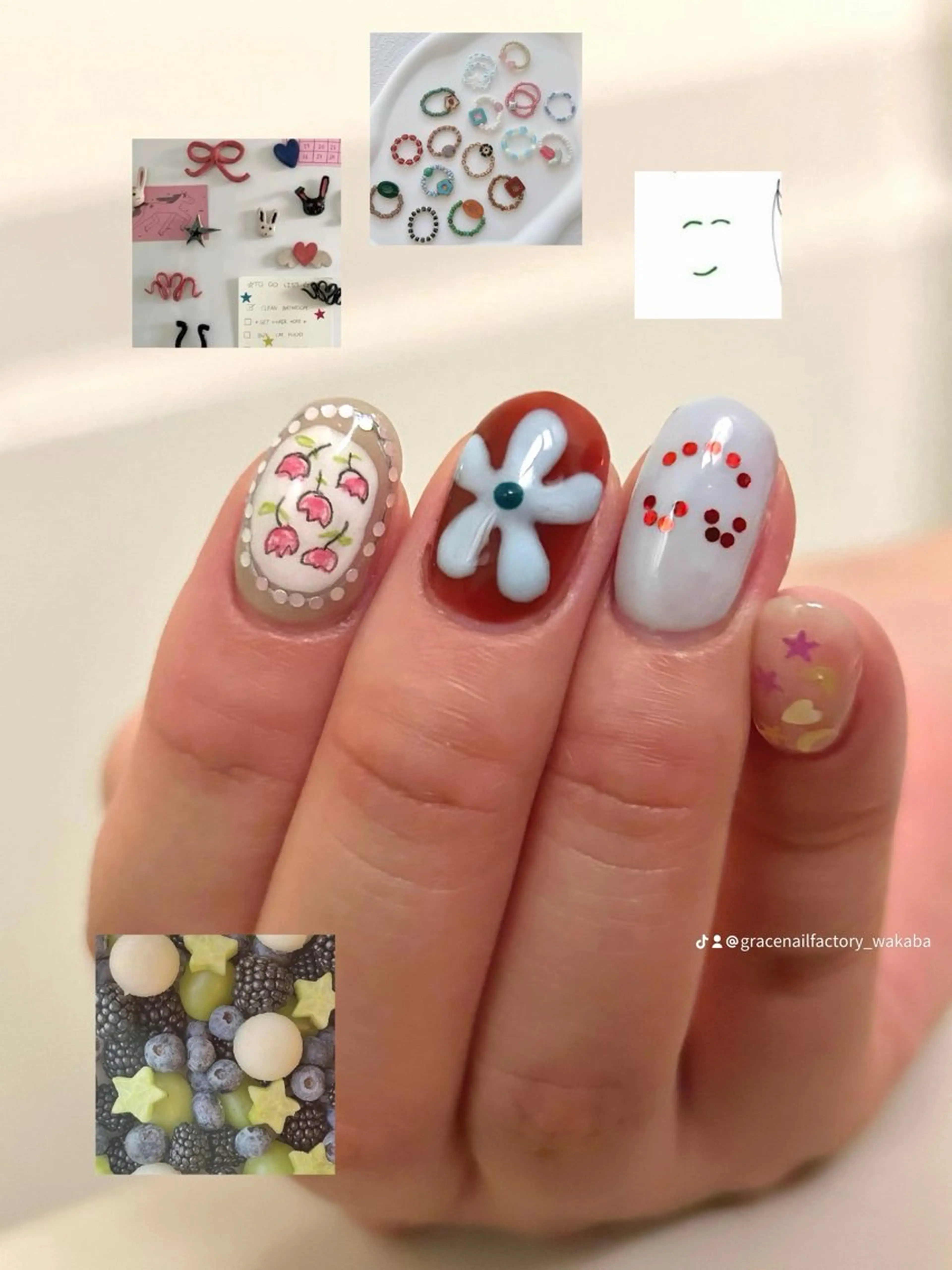 ネイル 大阪/堀江ニュアンス WAKABAのネイルデザイン