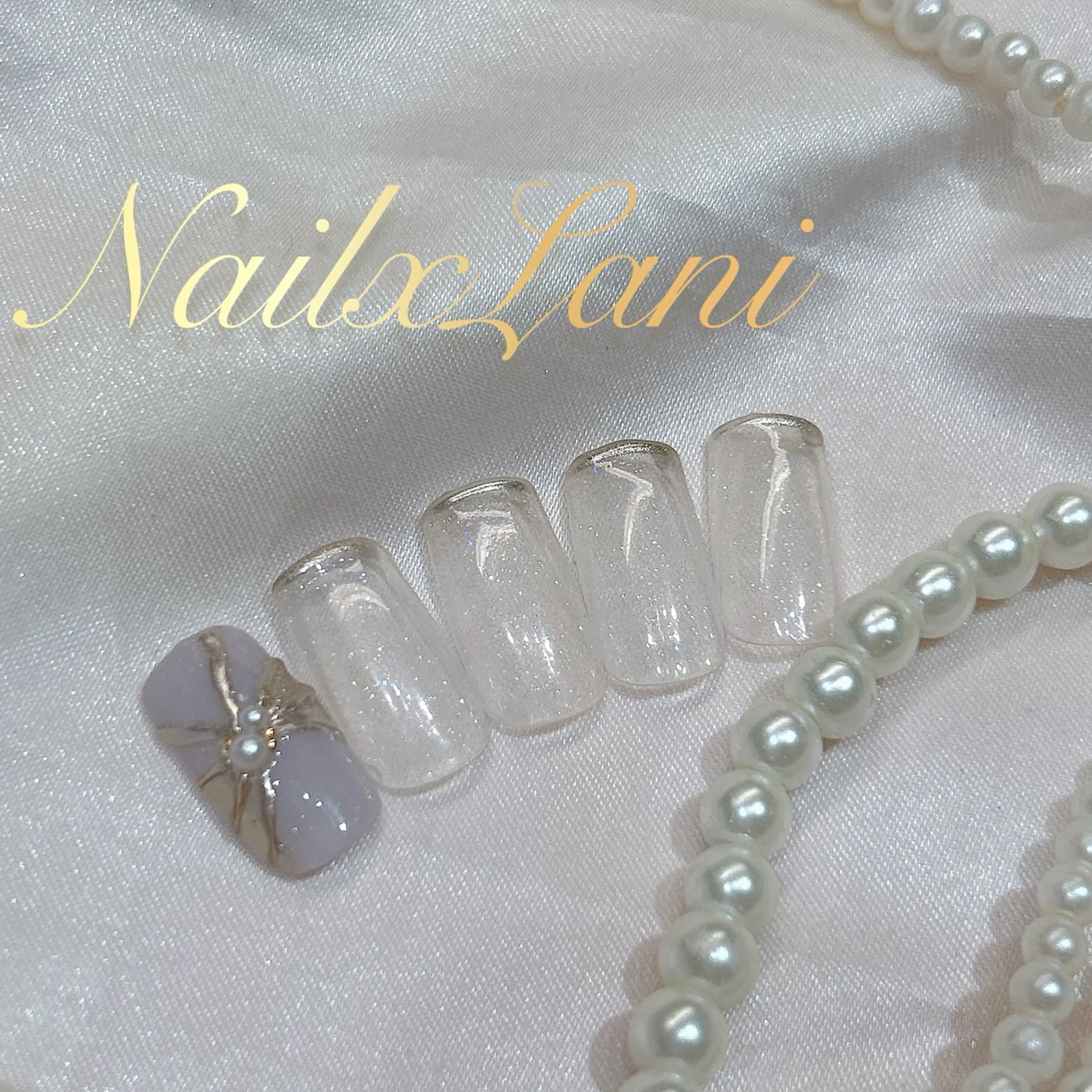 ネイル フットネイル ジェルネイル マグネットネイル パラジェル 冬ネイル Nail×Lani 深爪矯正対応◎のネイルデザイン