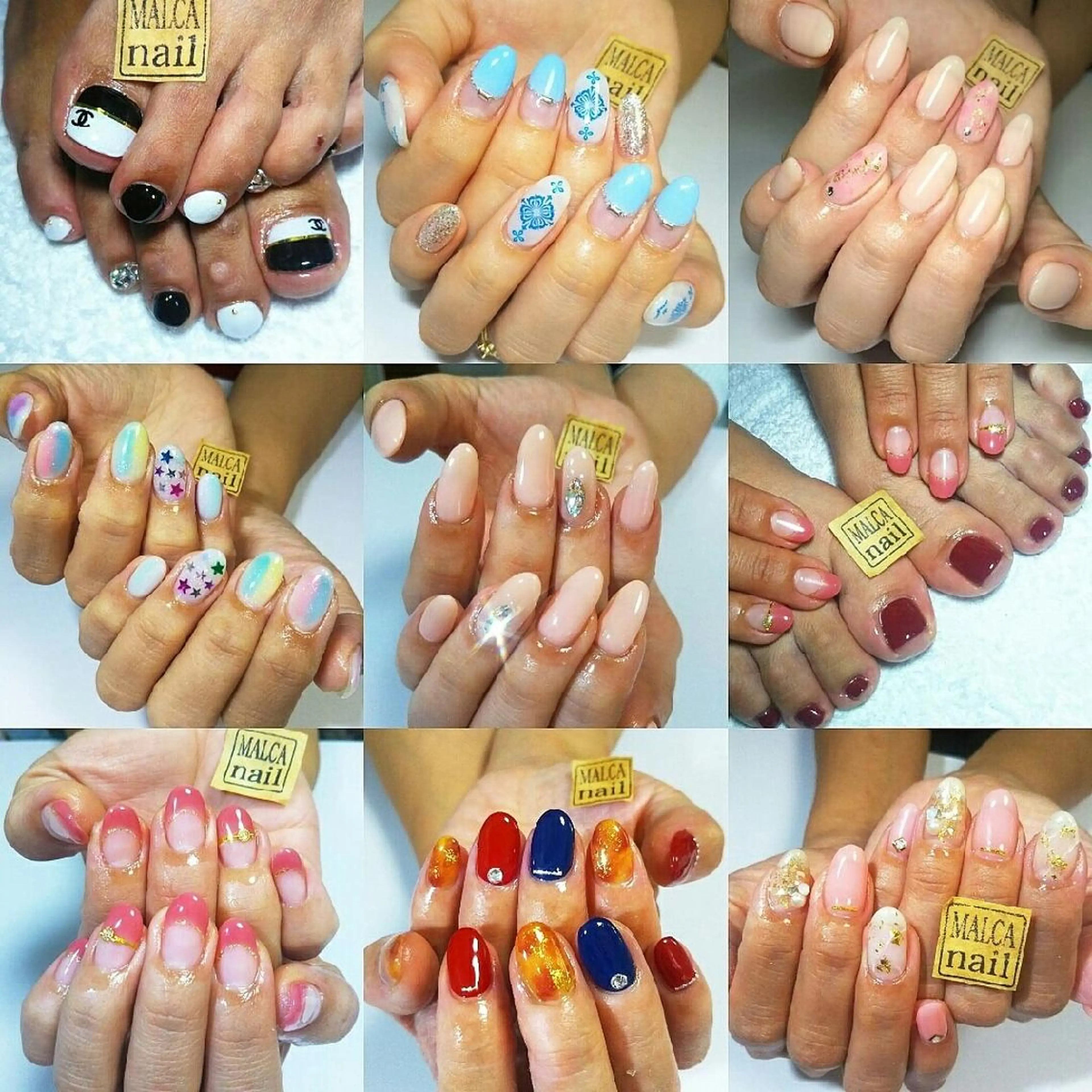 ネイル MALCAnail(マルカネイル)所属・荒木 莉奈のネイルデザイン