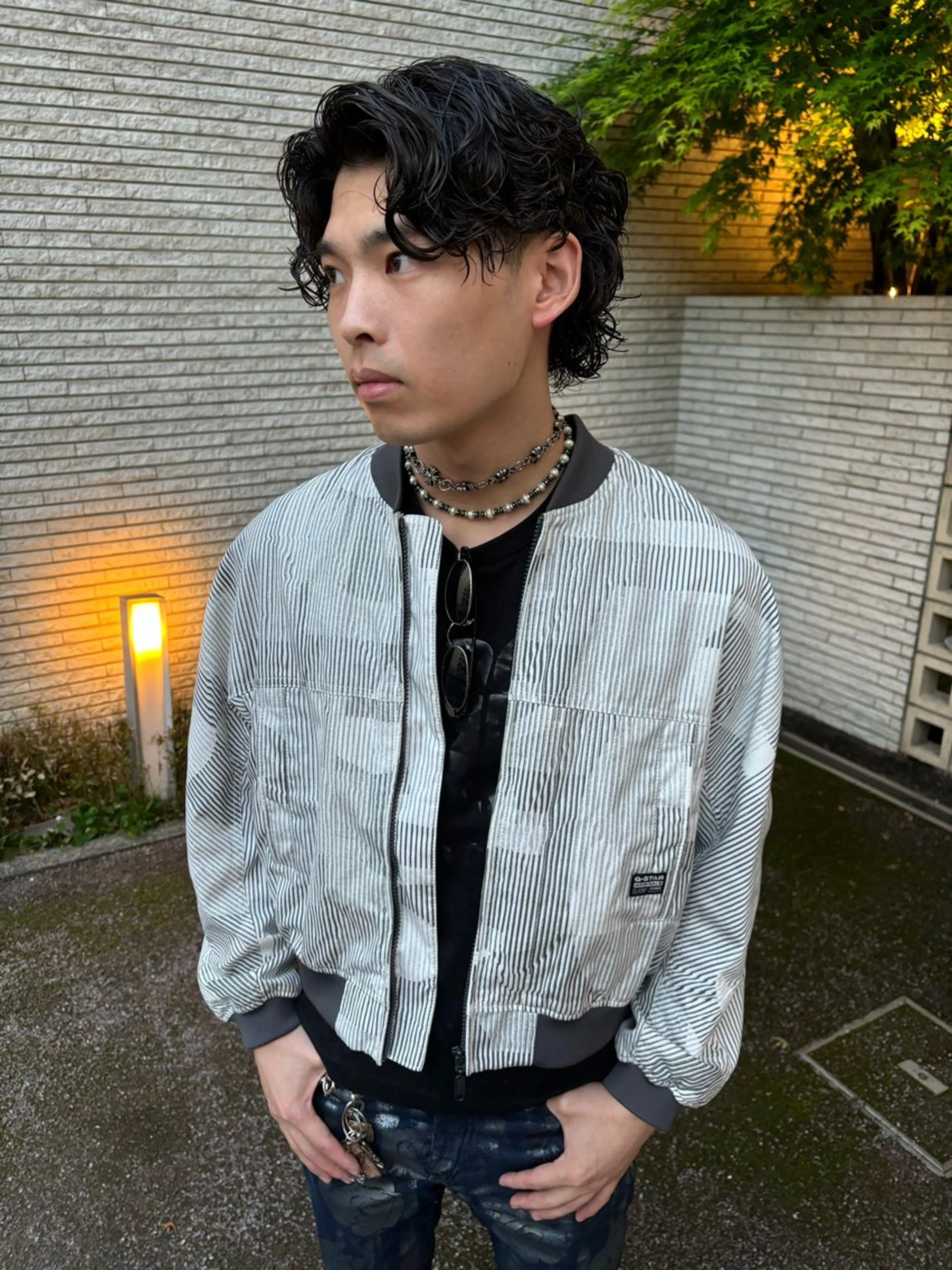 パーマ メンズ メンズパーマ 福島 将斗のヘアスタイル