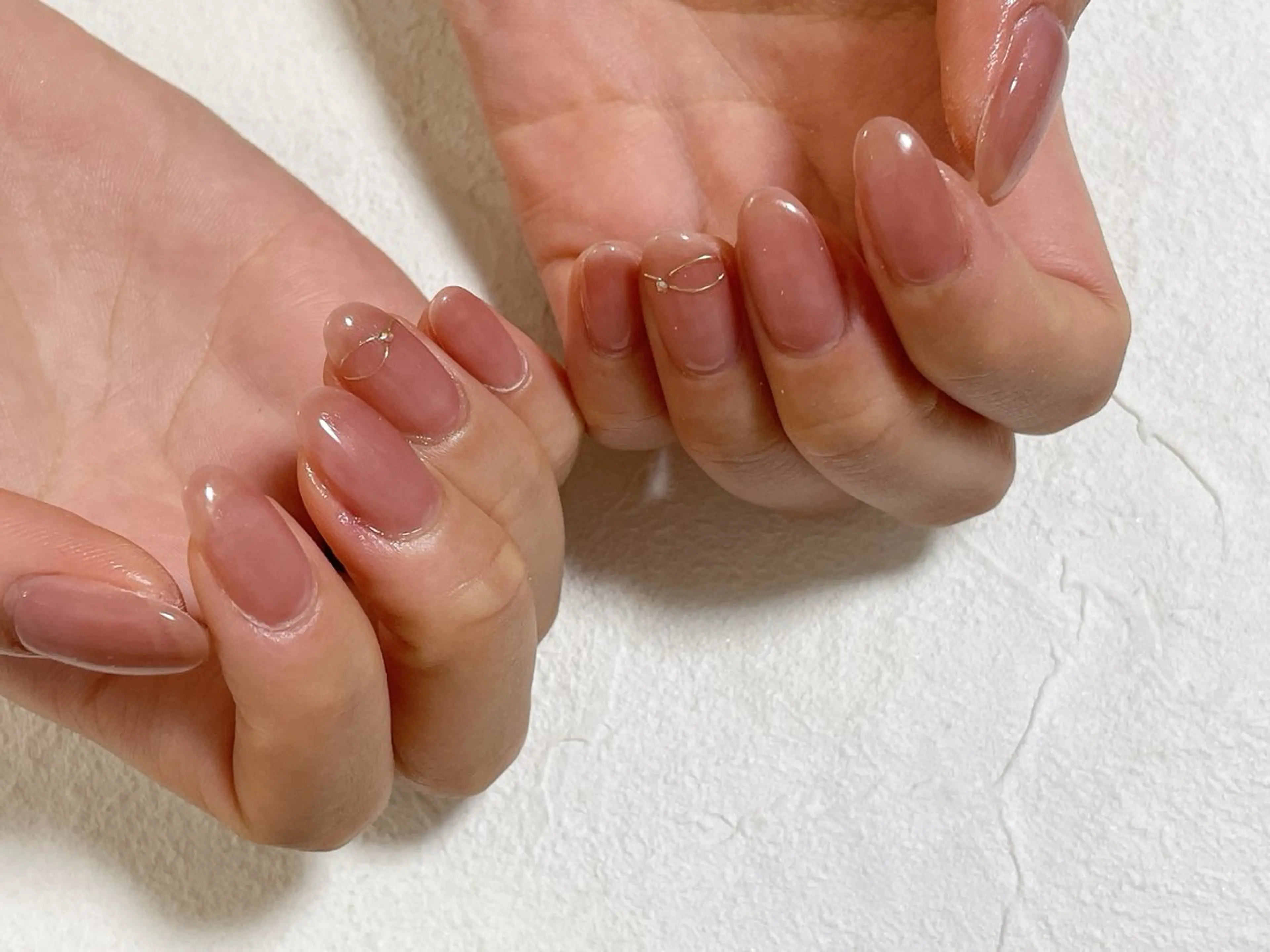 ネイル オーロラネイル フットネイル フレンチネイル ジェルネイル マグネットネイル mogunail &blowのネイルデザイン