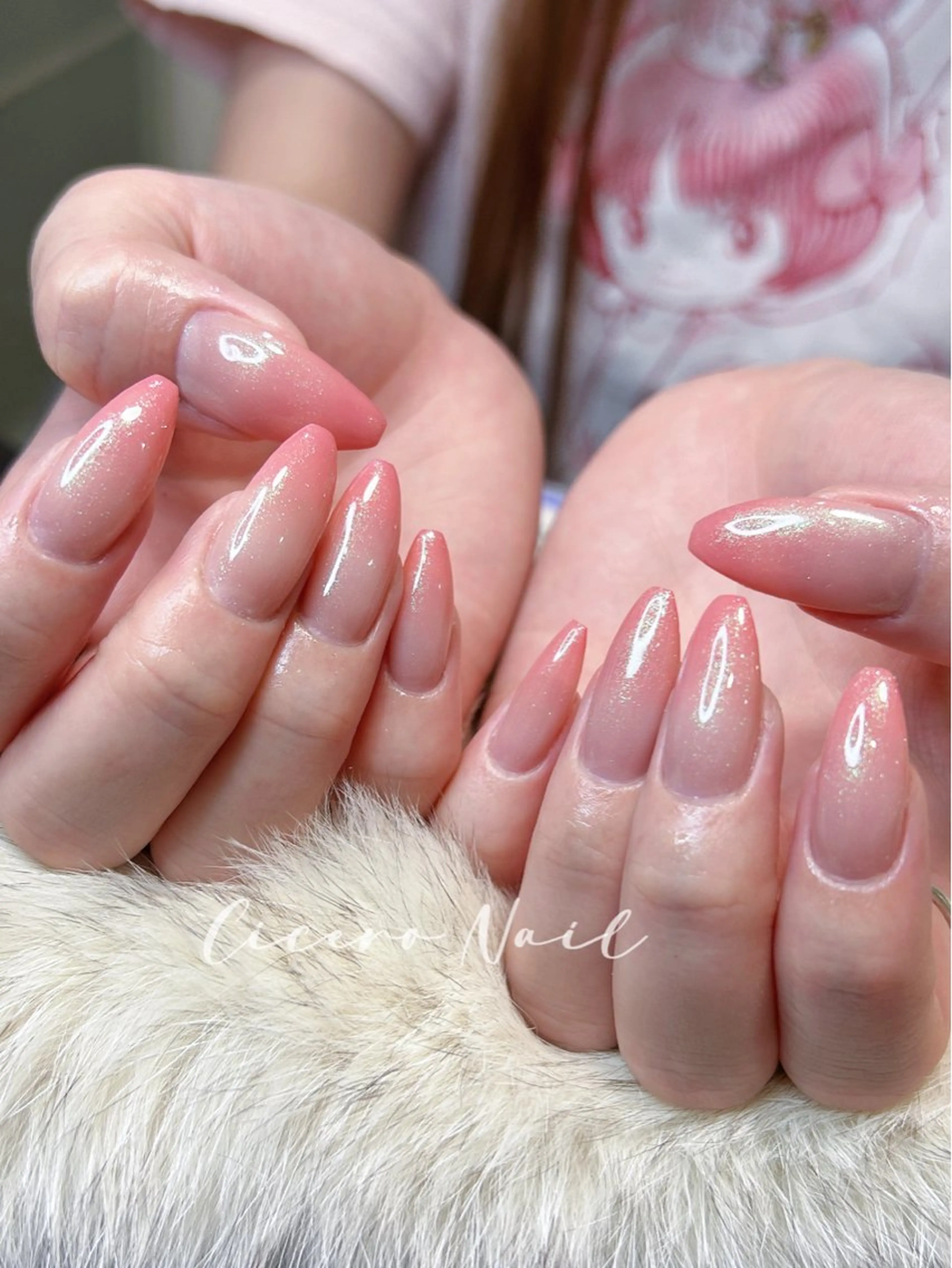 ネイル ラメ(グリッター) ハンドネイル Ciceronail Soraのネイルデザイン