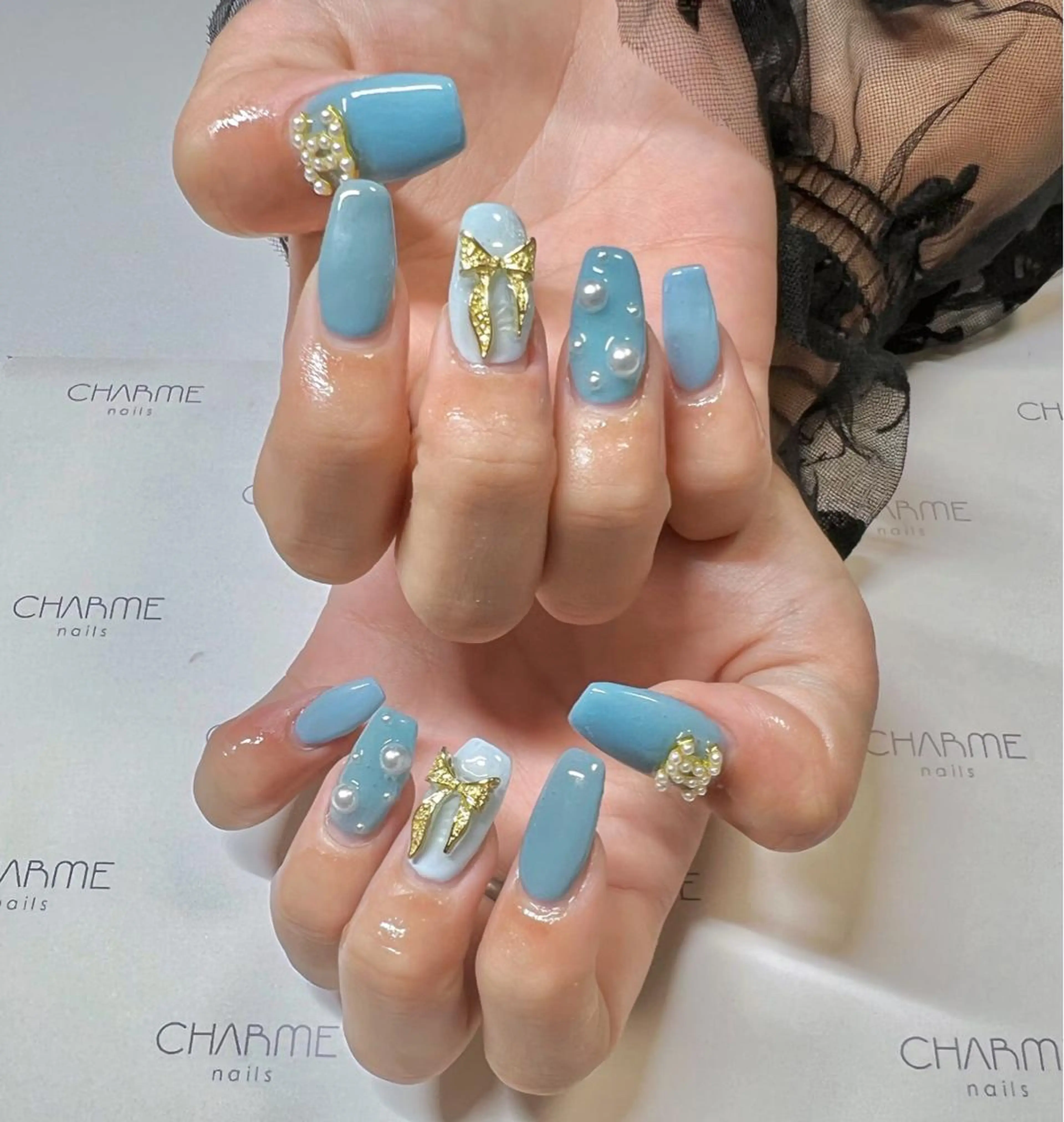 ネイル ハンドネイル CHARME 🤎〔RINA〕のネイルデザイン