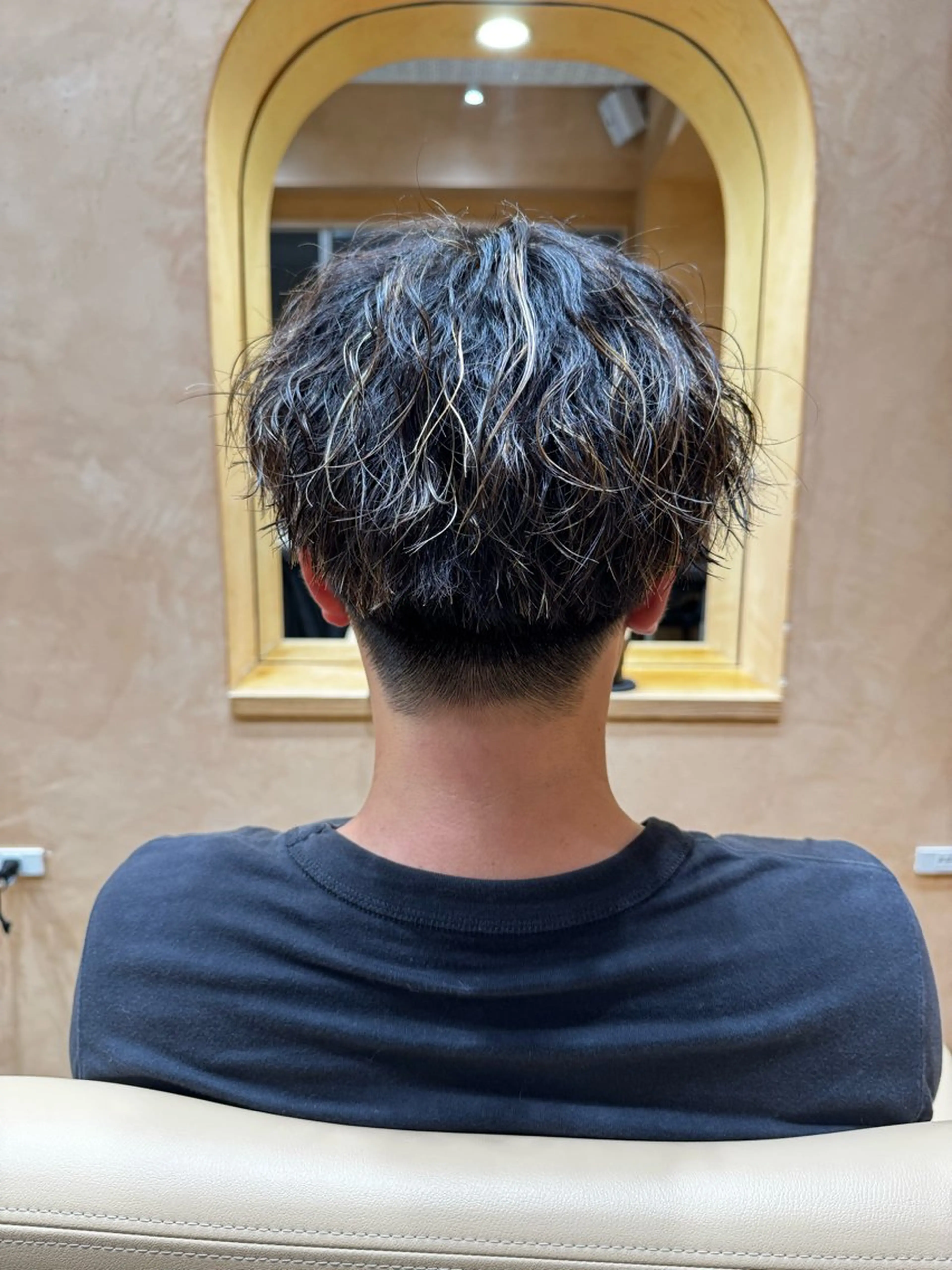パーマ メンズ カット パーマ hamashima mireiのヘアスタイル