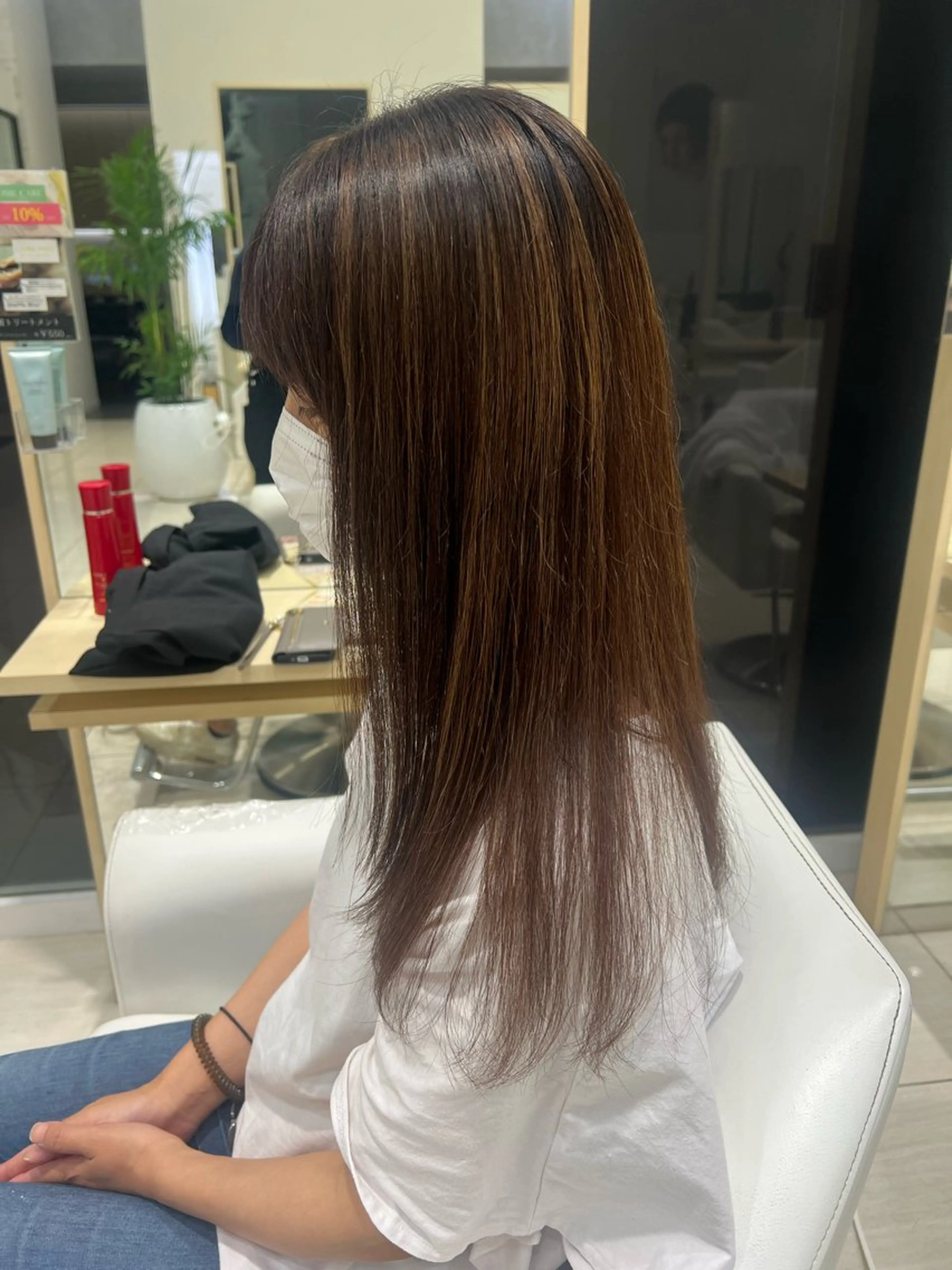 ロング カラー 高橋 希羅のヘアスタイル