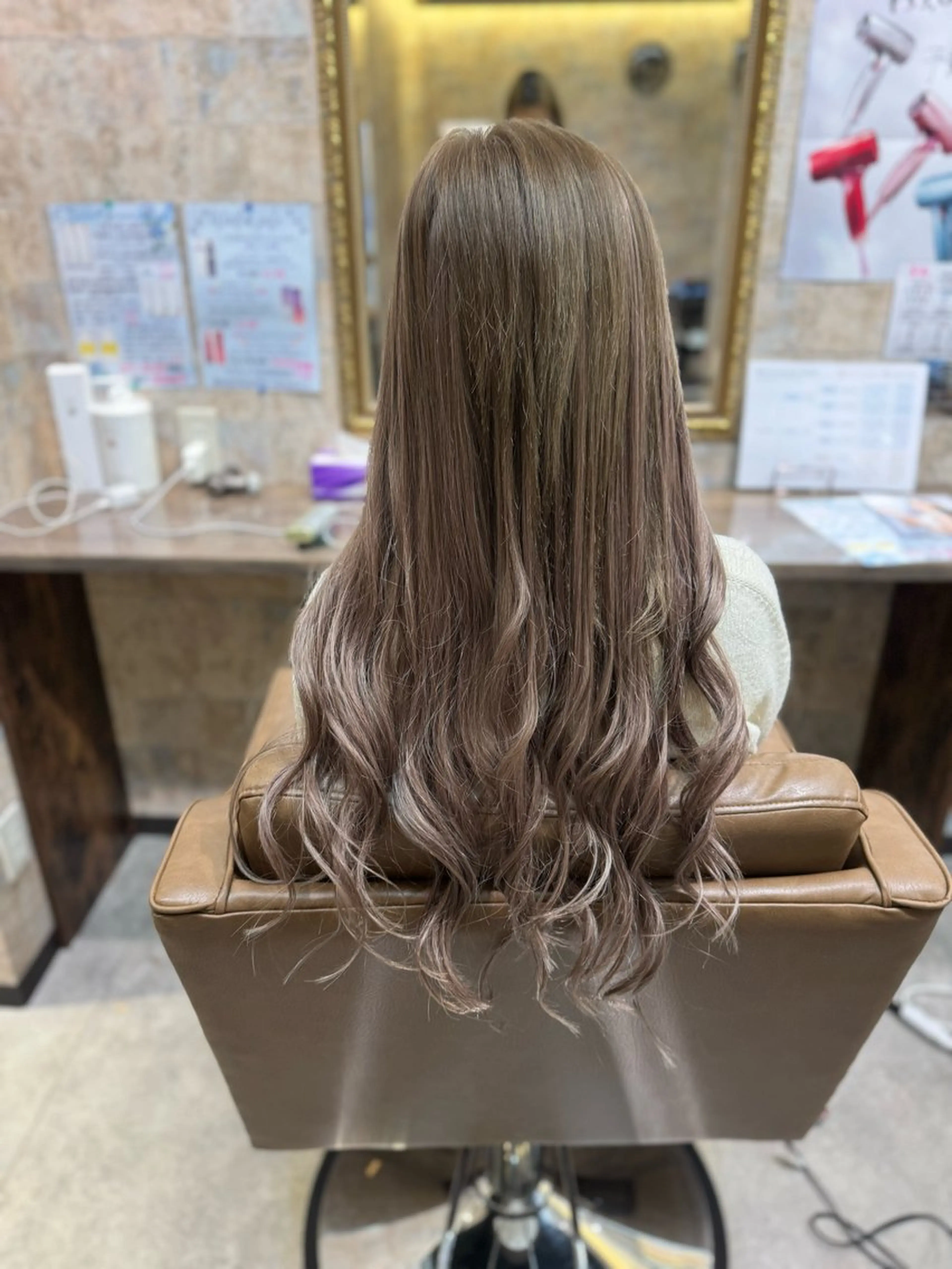 セミロング エクステ Arphy/ /のヘアスタイル