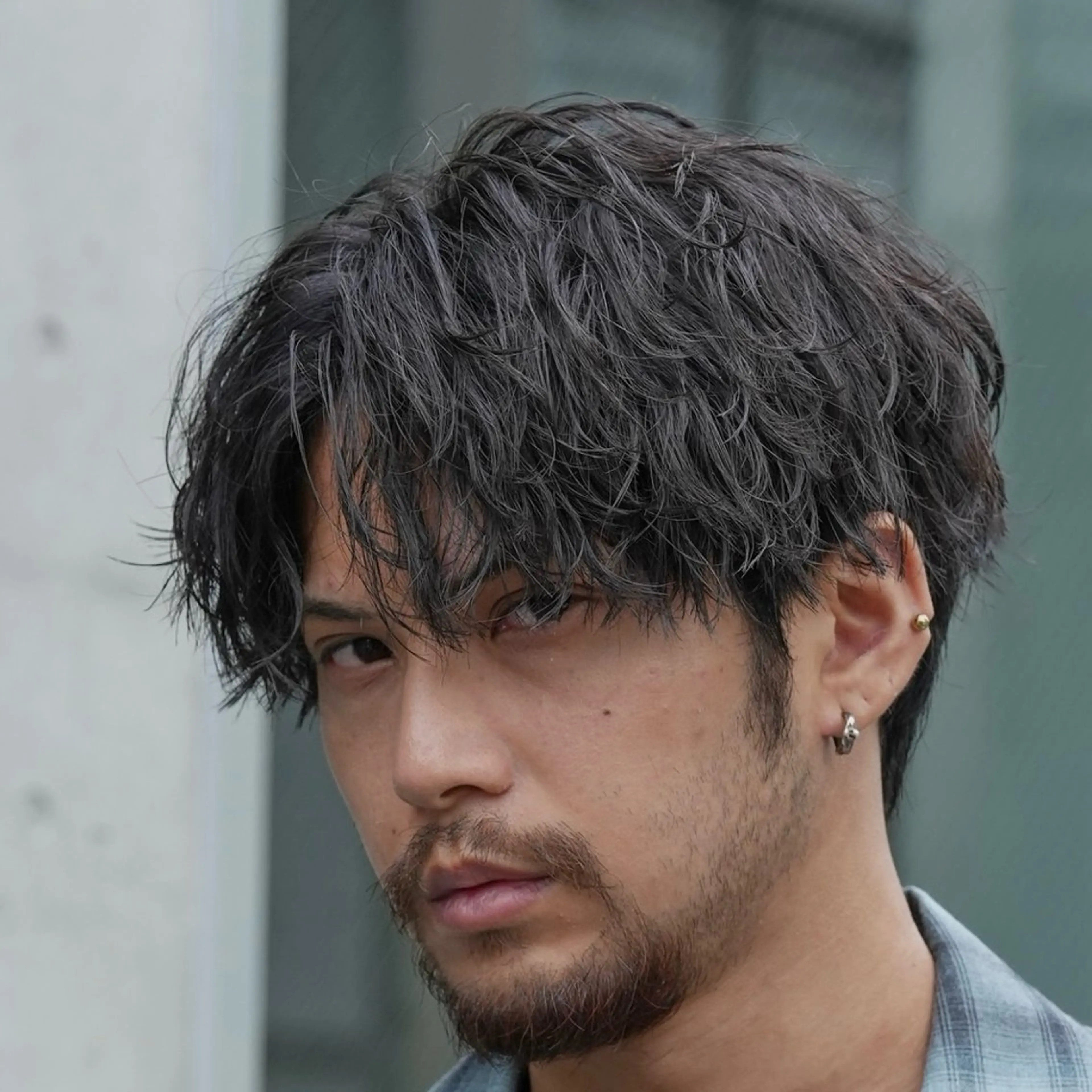 パーマ メンズ センターパート マッシュ メンズパーマ プードルパーマ メンズツイストパーマ カット パーマ 仙台メンズパーマ/ fifth/丸山佳叶のヘアスタイル