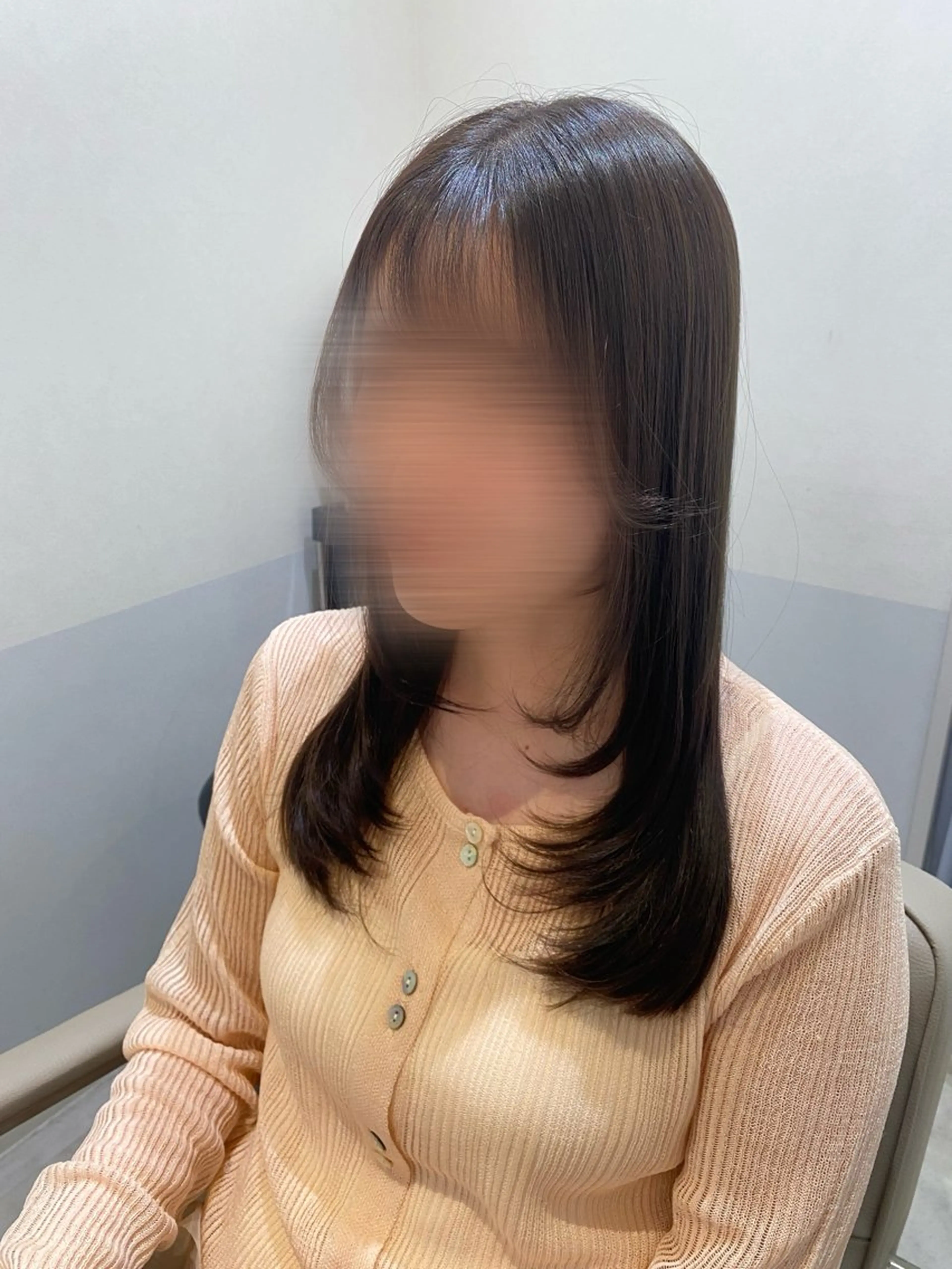 ロング カラー アッシュ ラベンダーカラー レイヤーカット 韓国ヘア・カラー 🩵SHIZUKUのヘアスタイル