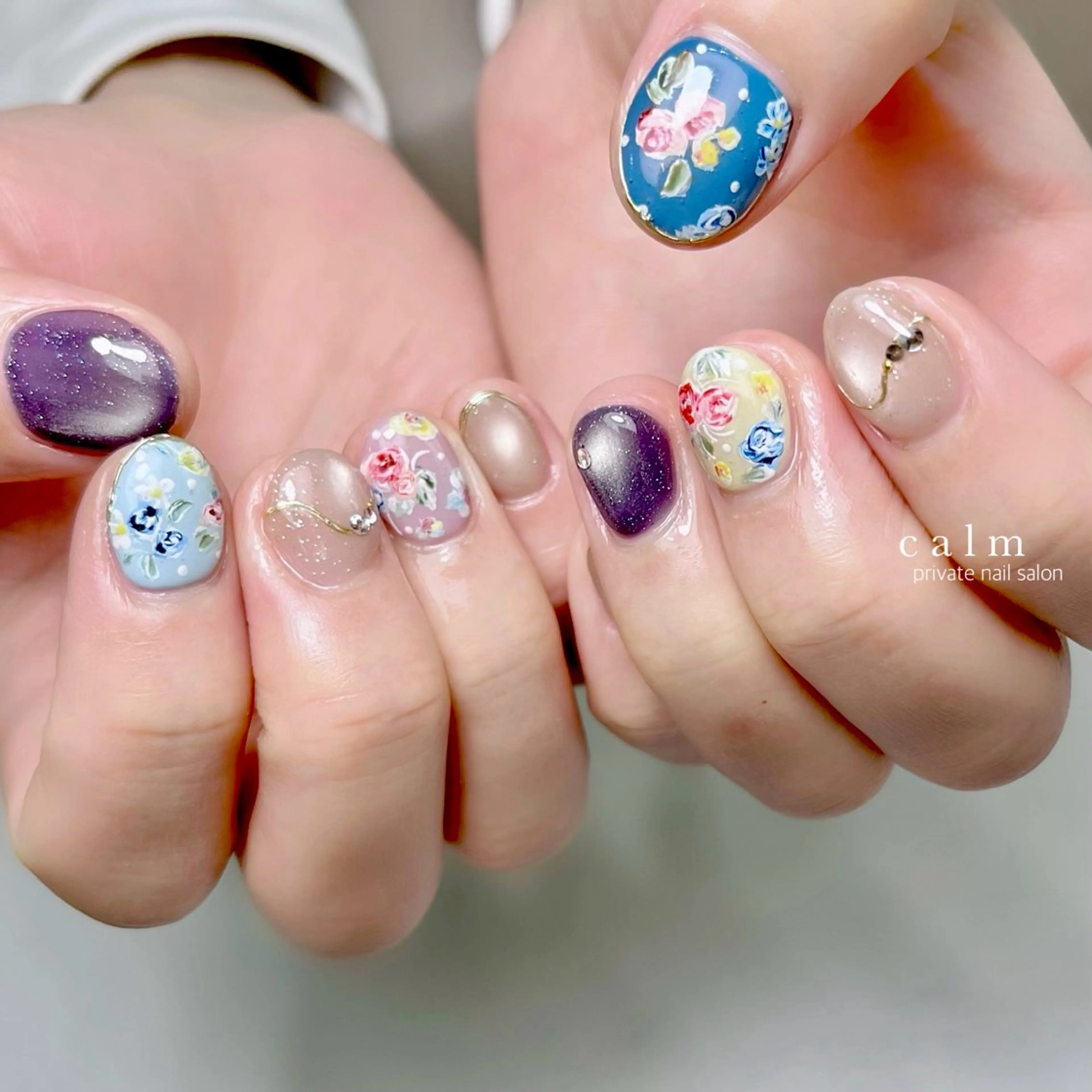 ネイル ハンドネイル calm 〔ｶｰﾑ〕のネイルデザイン