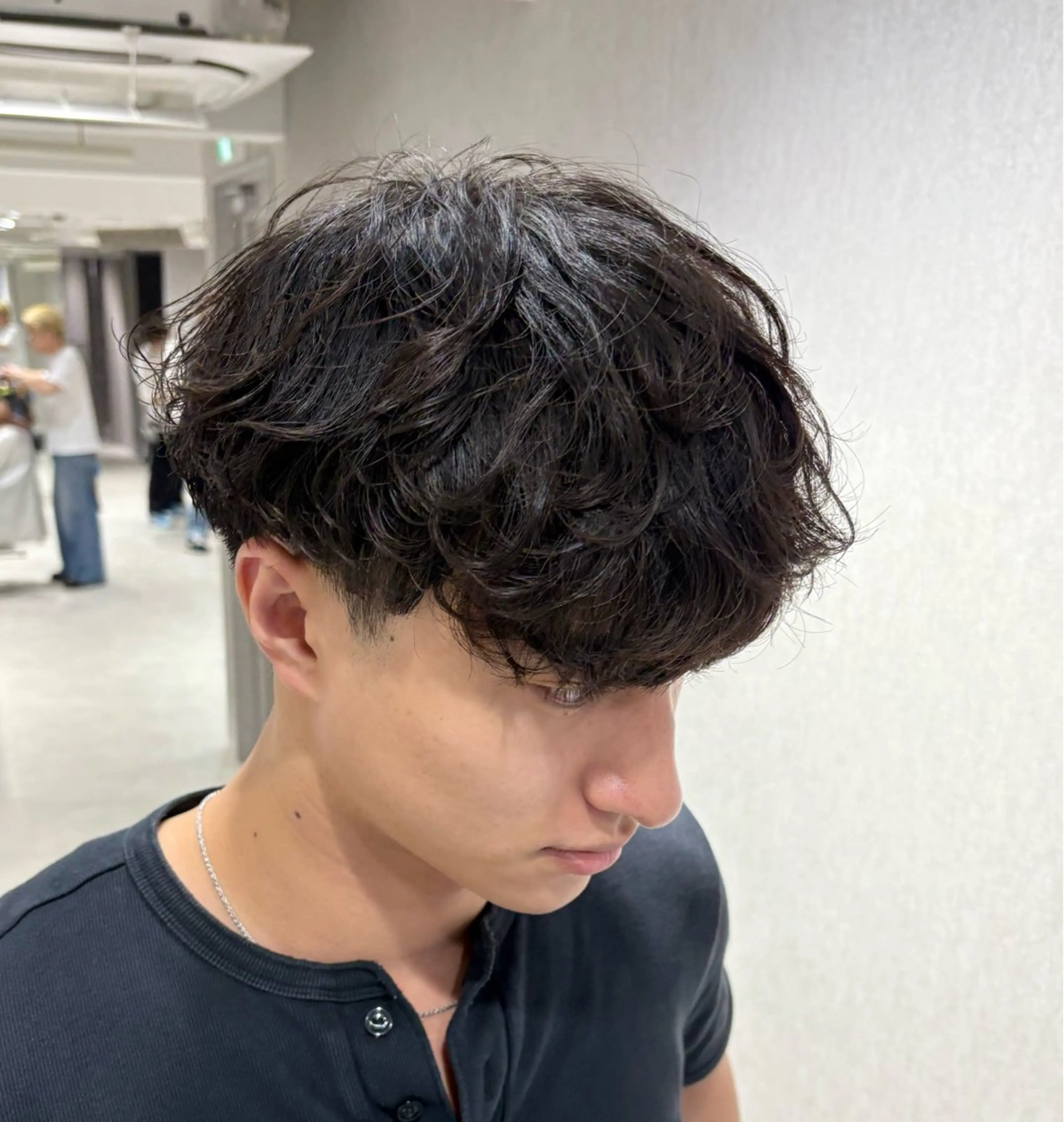 ショート パーマ メンズ 【メンズ特化】 池田大成✂︎のヘアスタイル