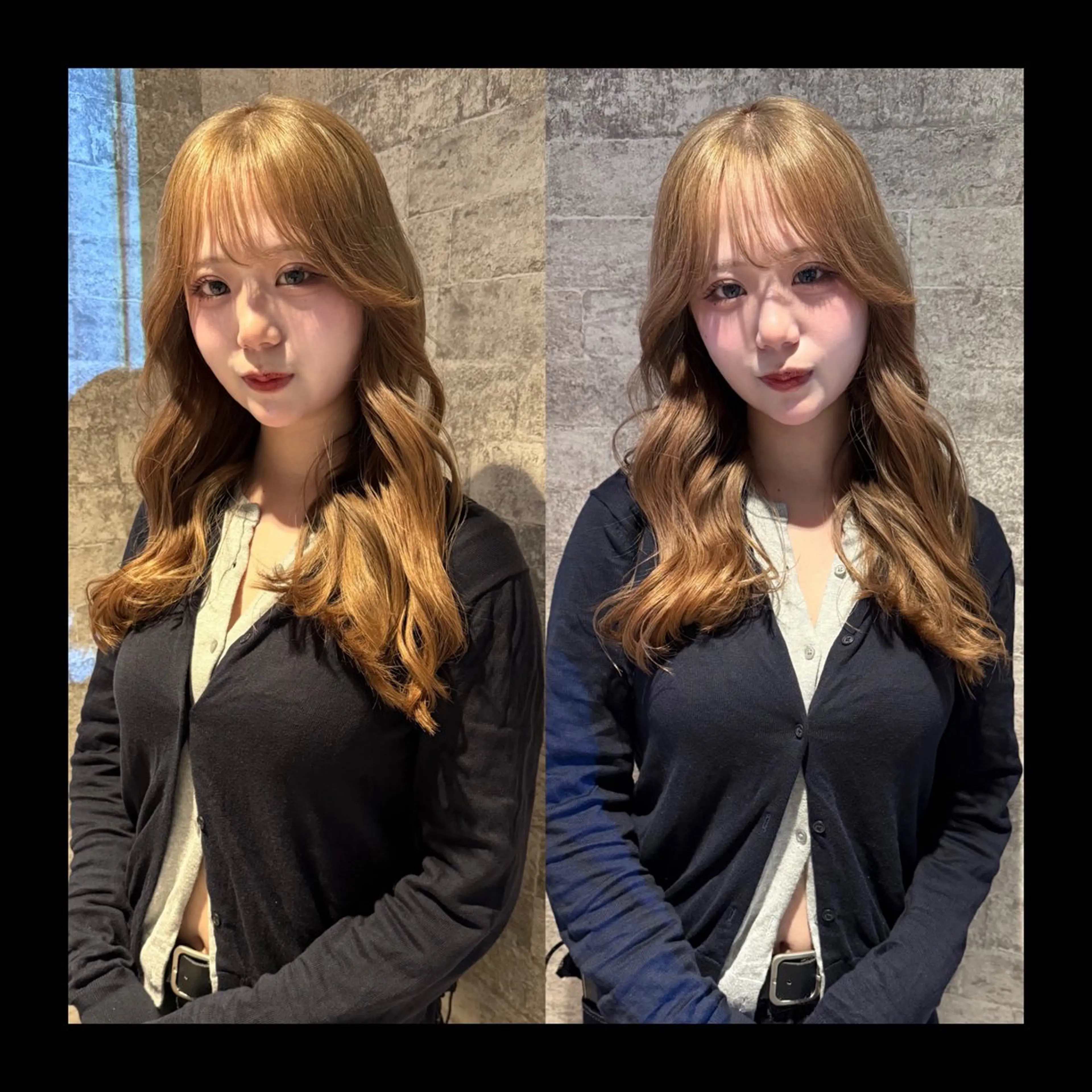 ロング カラー カット ヘアカラー トリートメント mai / linoah˚✧のヘアスタイル