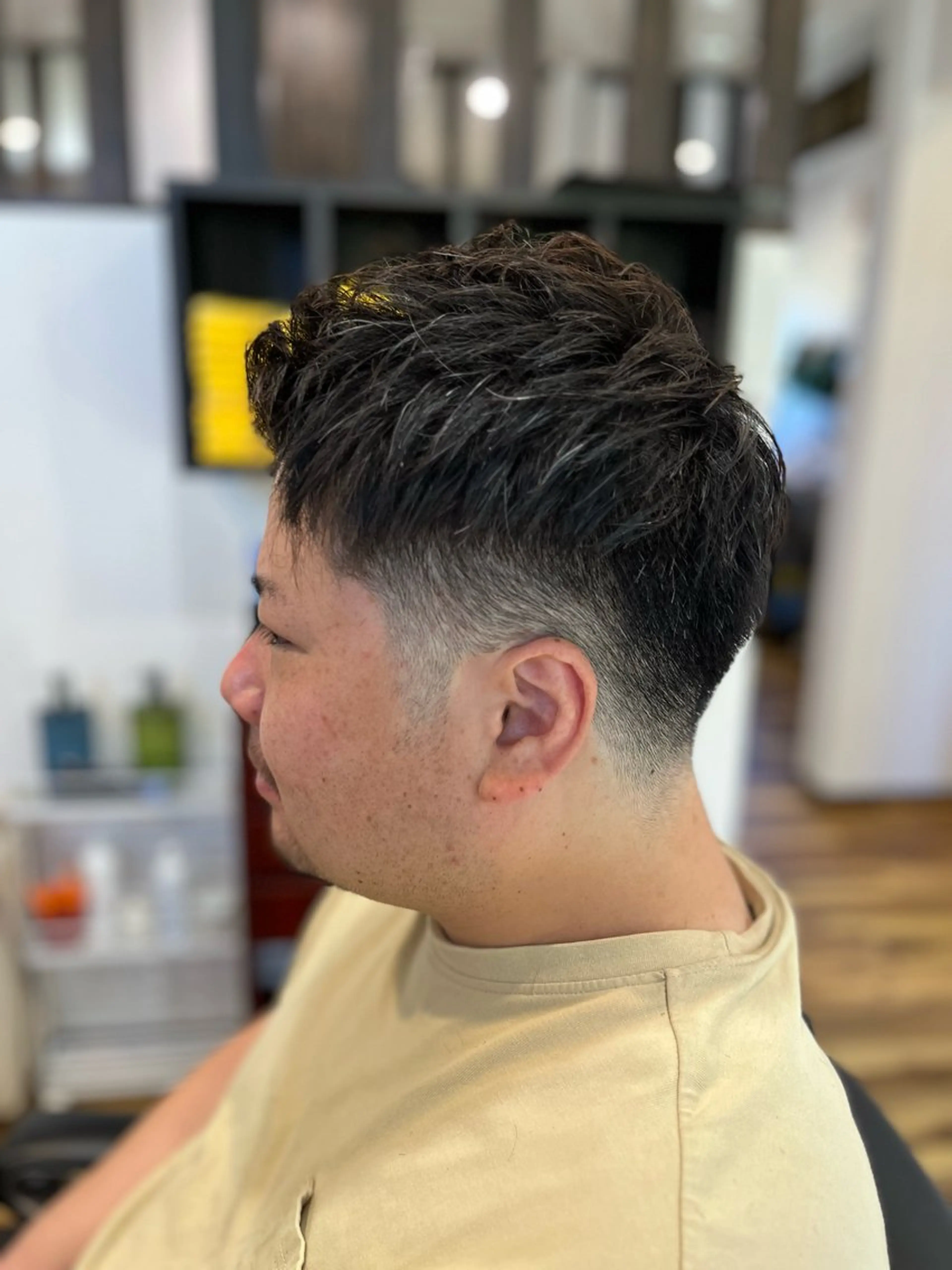 メンズ カット 藤本 康太のヘアスタイル