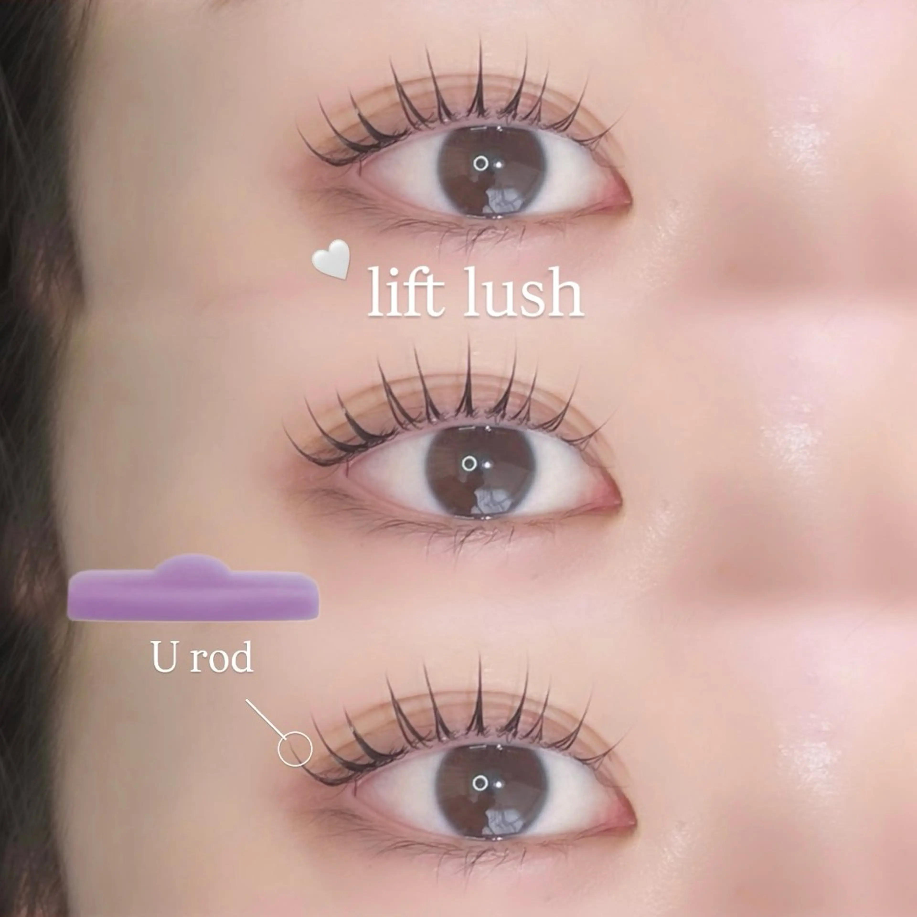 マツエク・マツパ CreBiA🤍 小栗ななかのマツエク・マツパデザイン