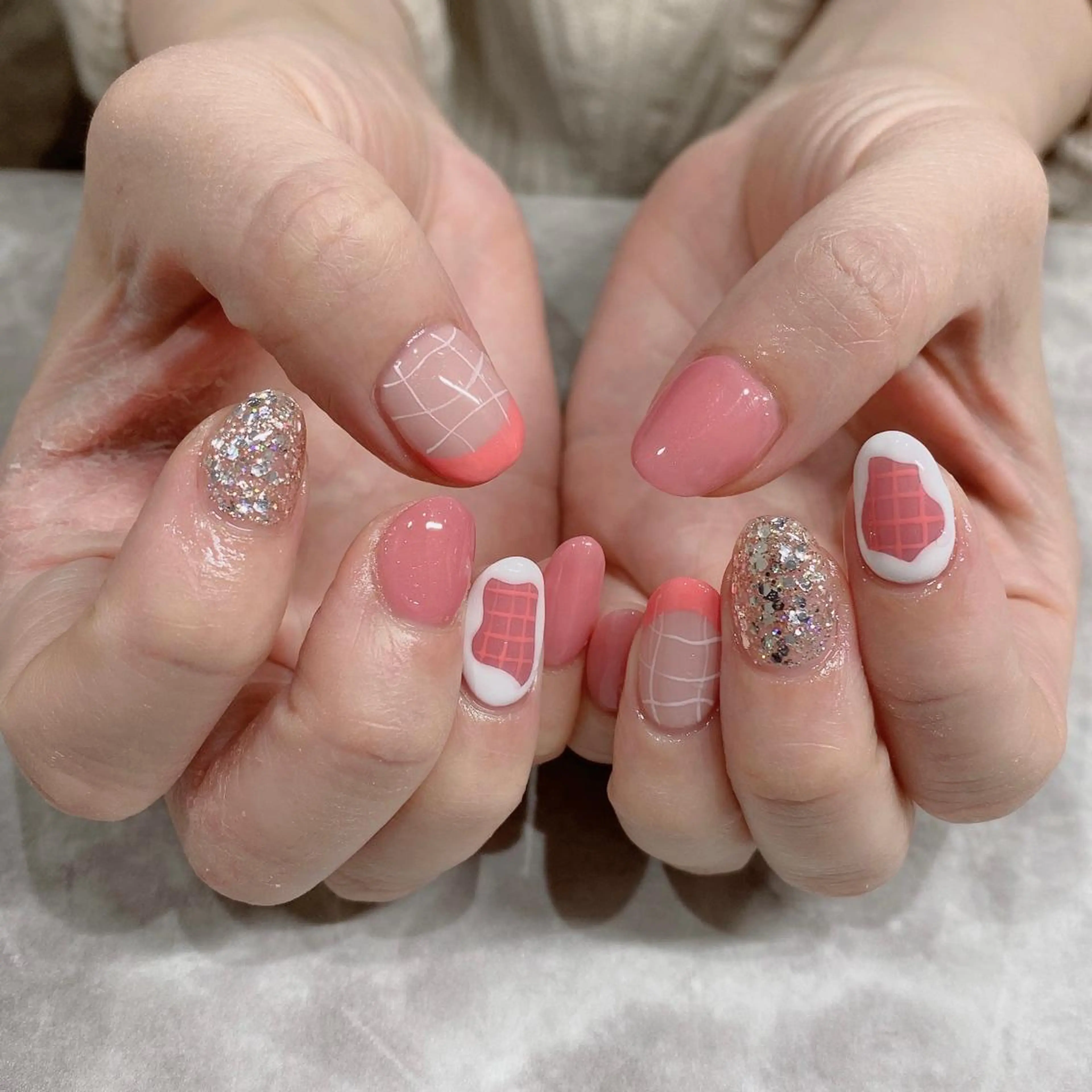 ネイル ハンドネイル NAIL Salon IP所属・長谷川 奈緒美のネイルデザイン